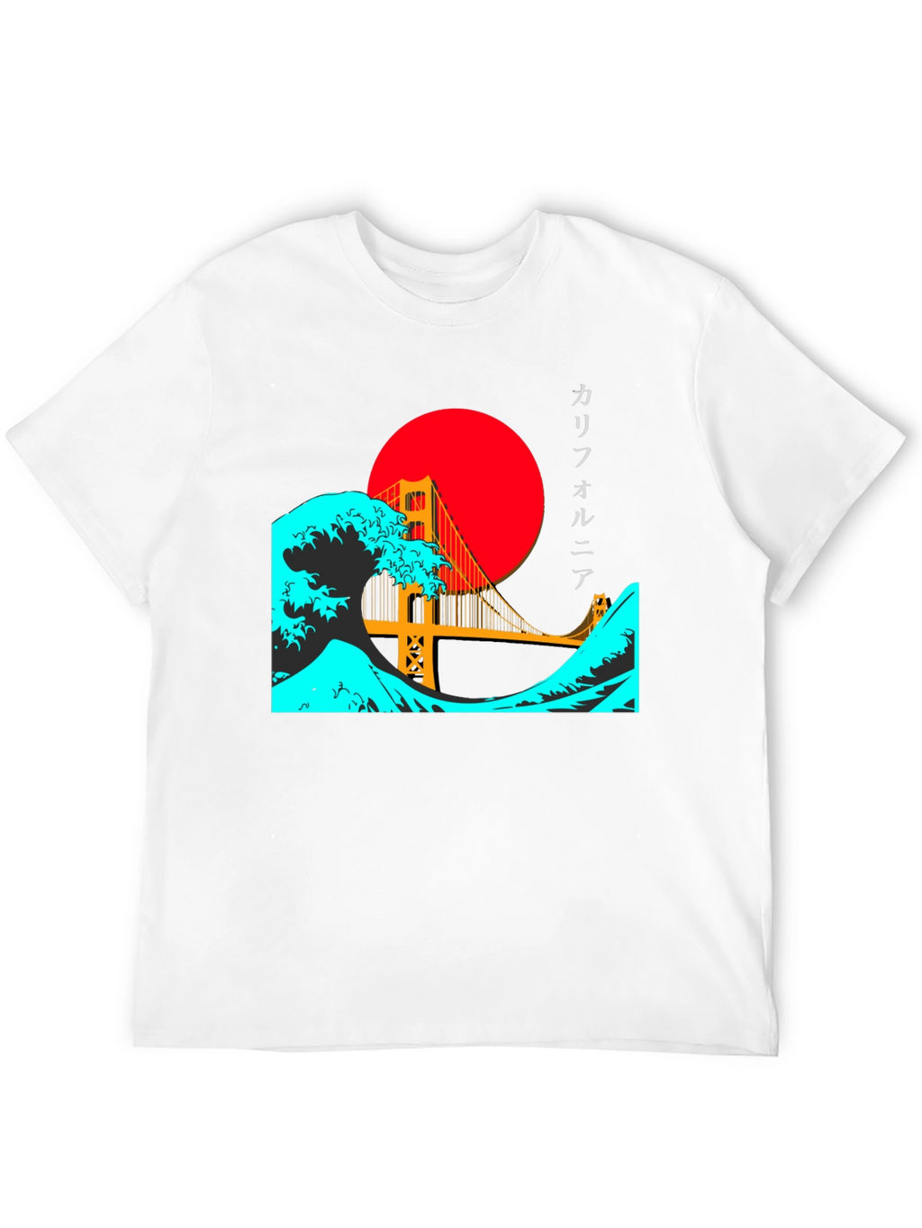 California Wave Retro T-Shirt