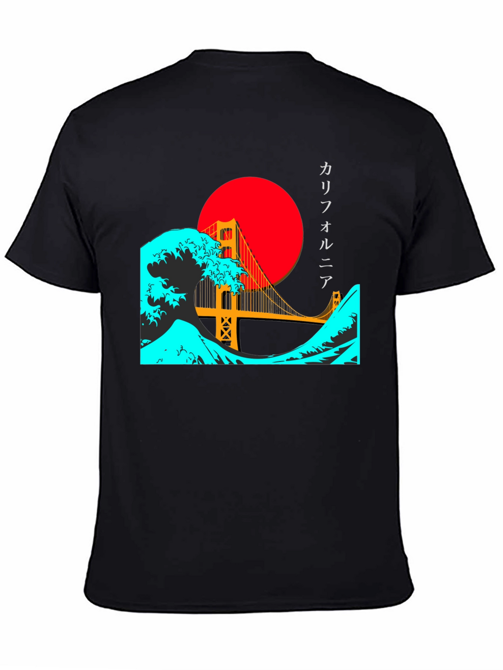 California Wave Retro T-Shirt