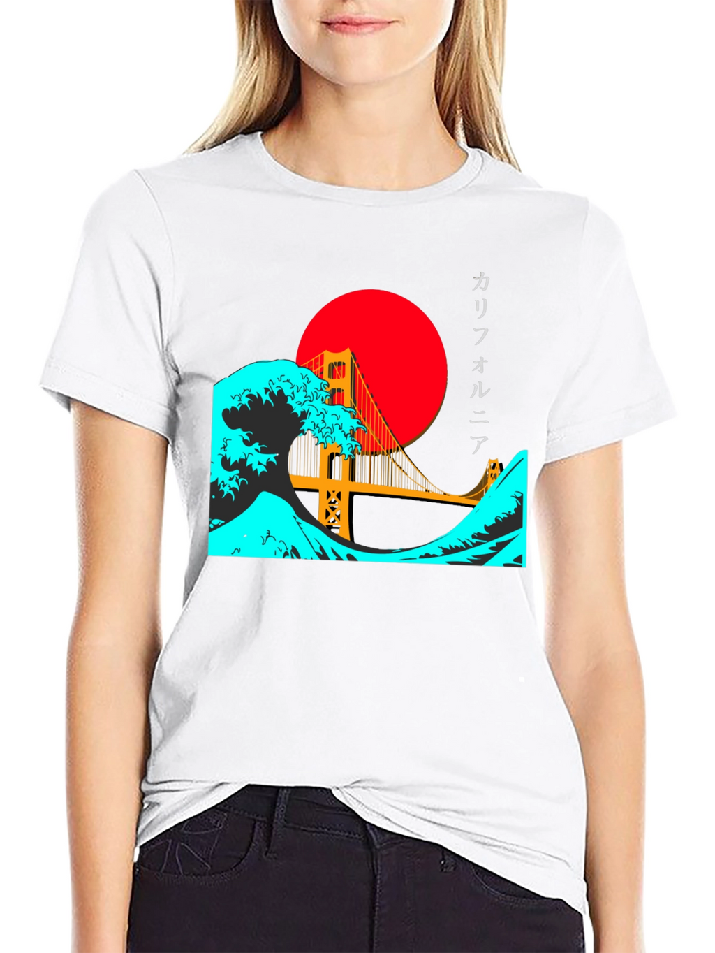 California Wave Retro T-Shirt