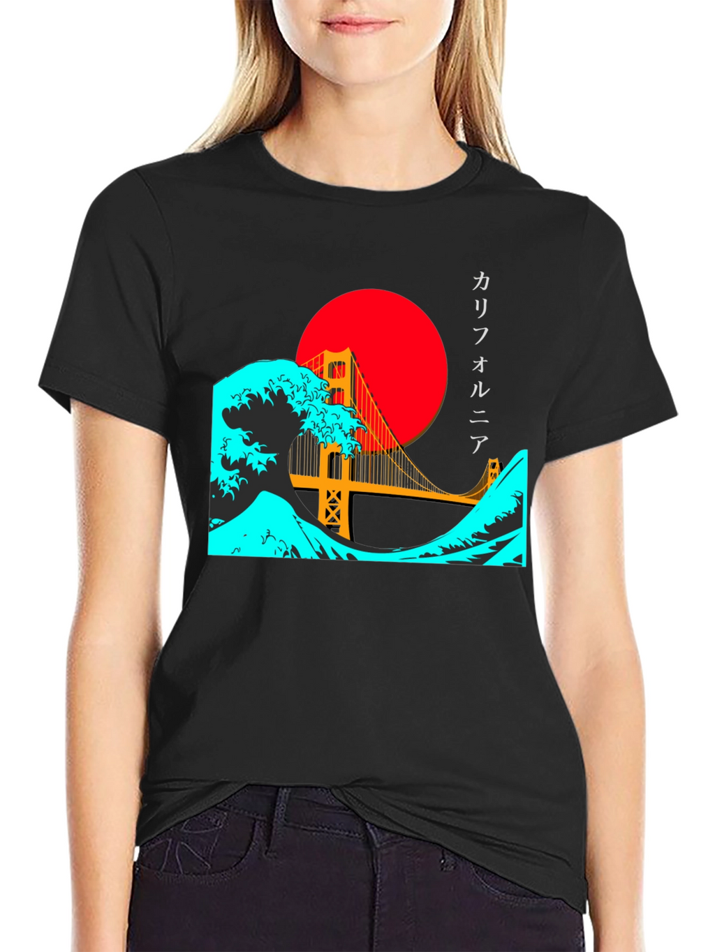 California Wave Retro T-Shirt