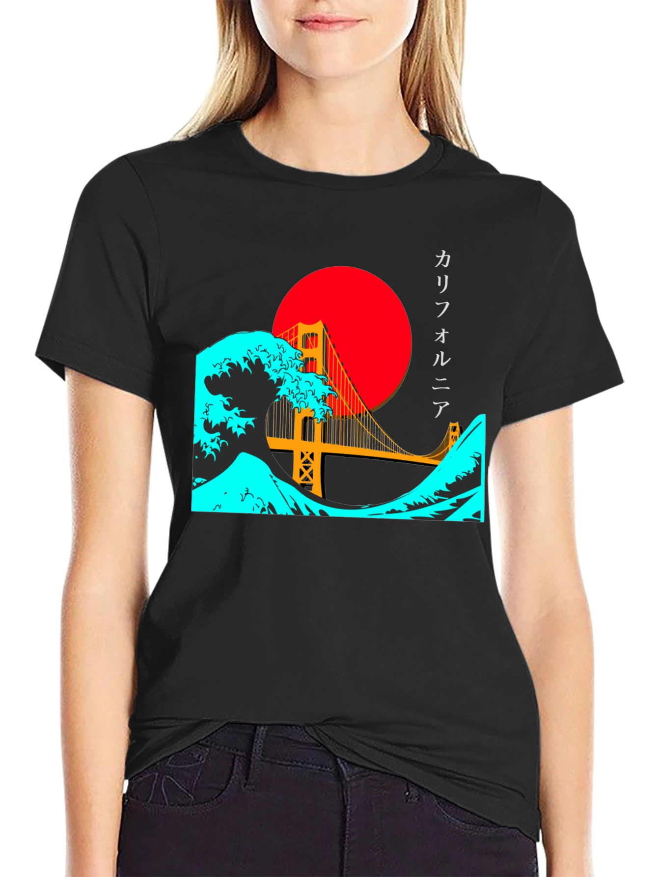 California Wave Retro T-Shirt