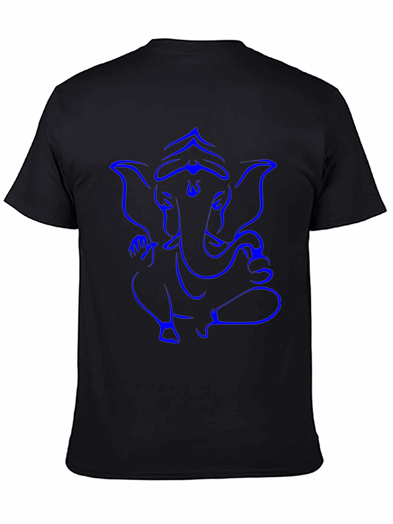 Ganesh Graphic Black Tee