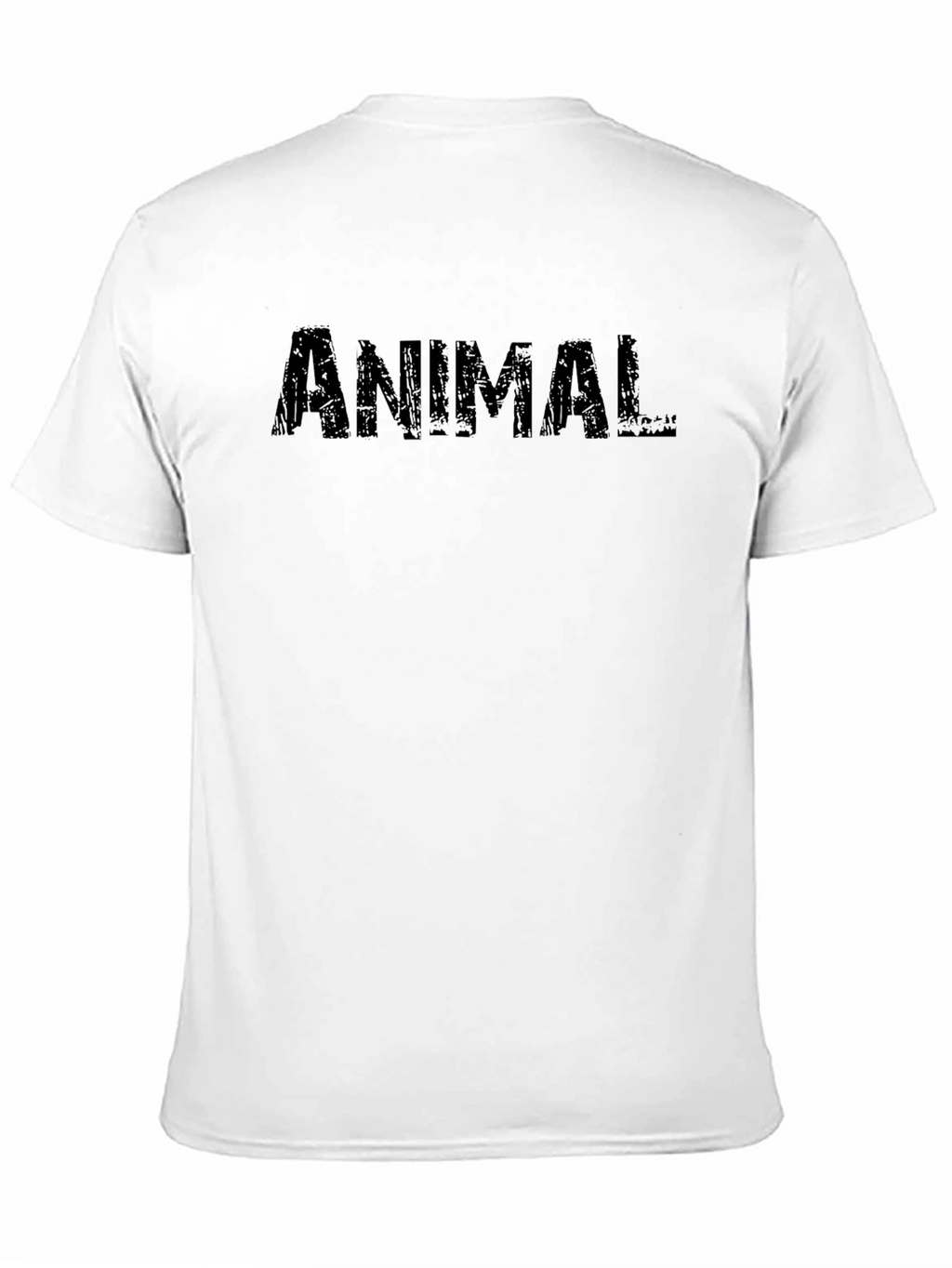 Mens Black Animal T-Shirt
