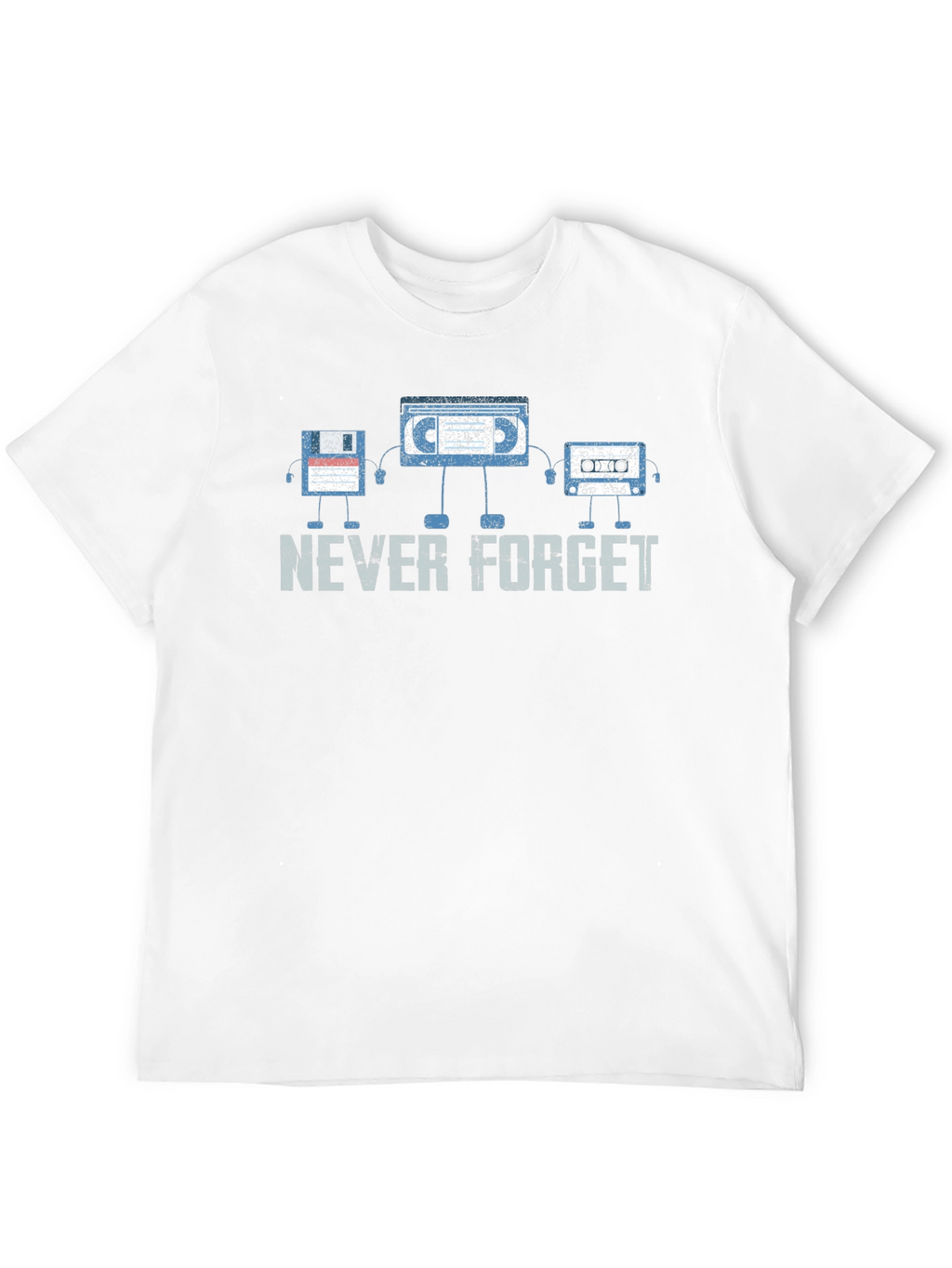 Retro Media T-Shirt - Never Forget
