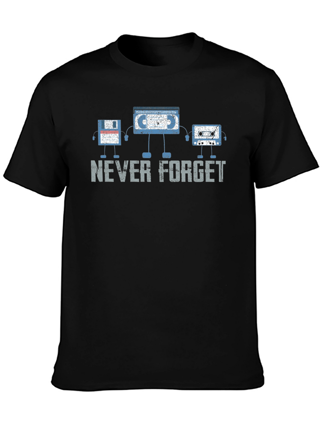 Retro Media T-Shirt - Never Forget