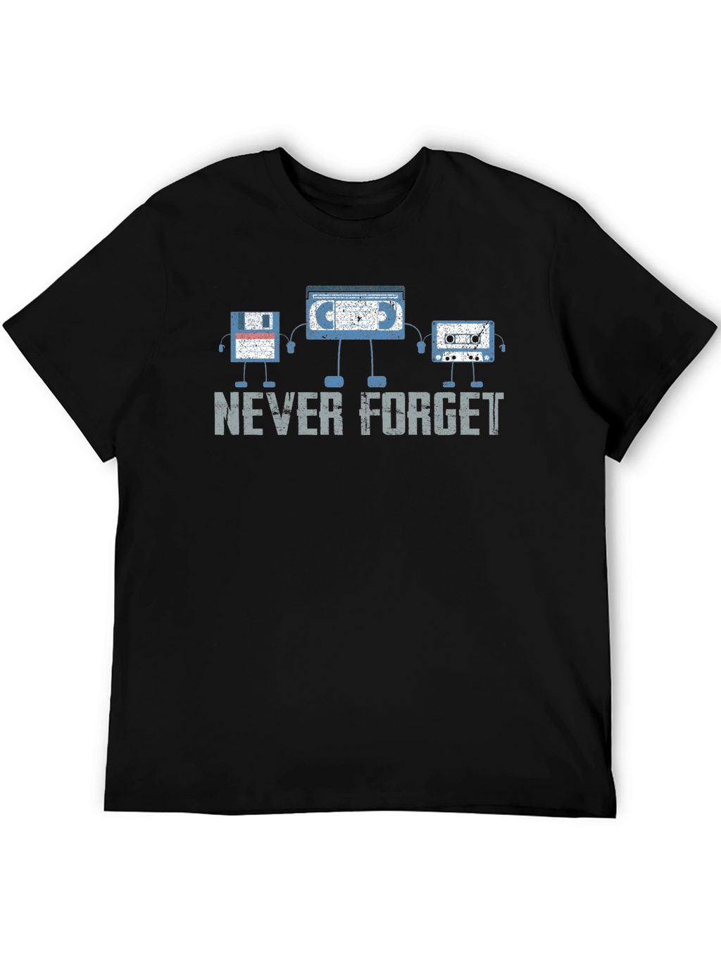 Retro Media T-Shirt - Never Forget