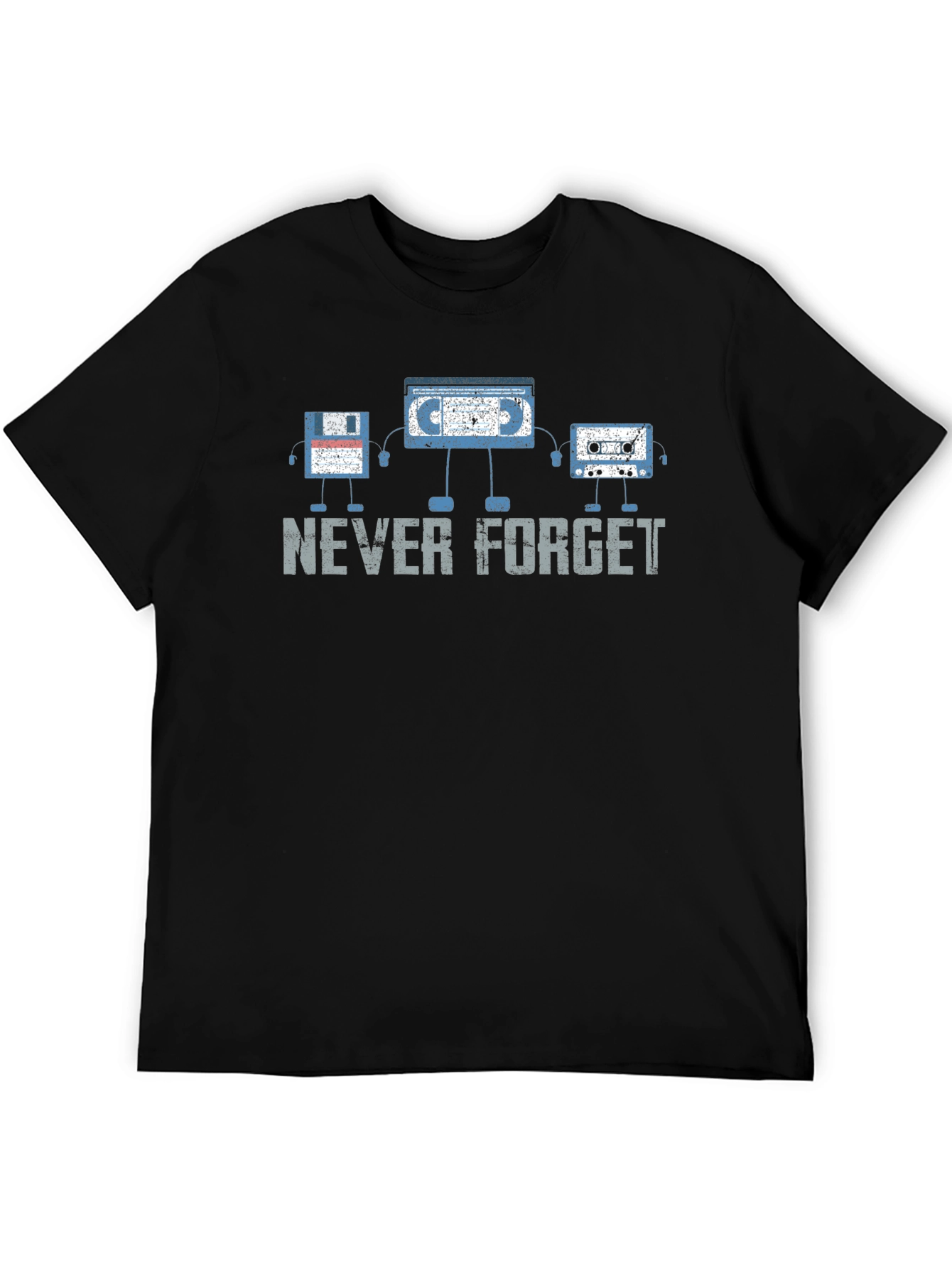 Retro Media T-Shirt - Never Forget