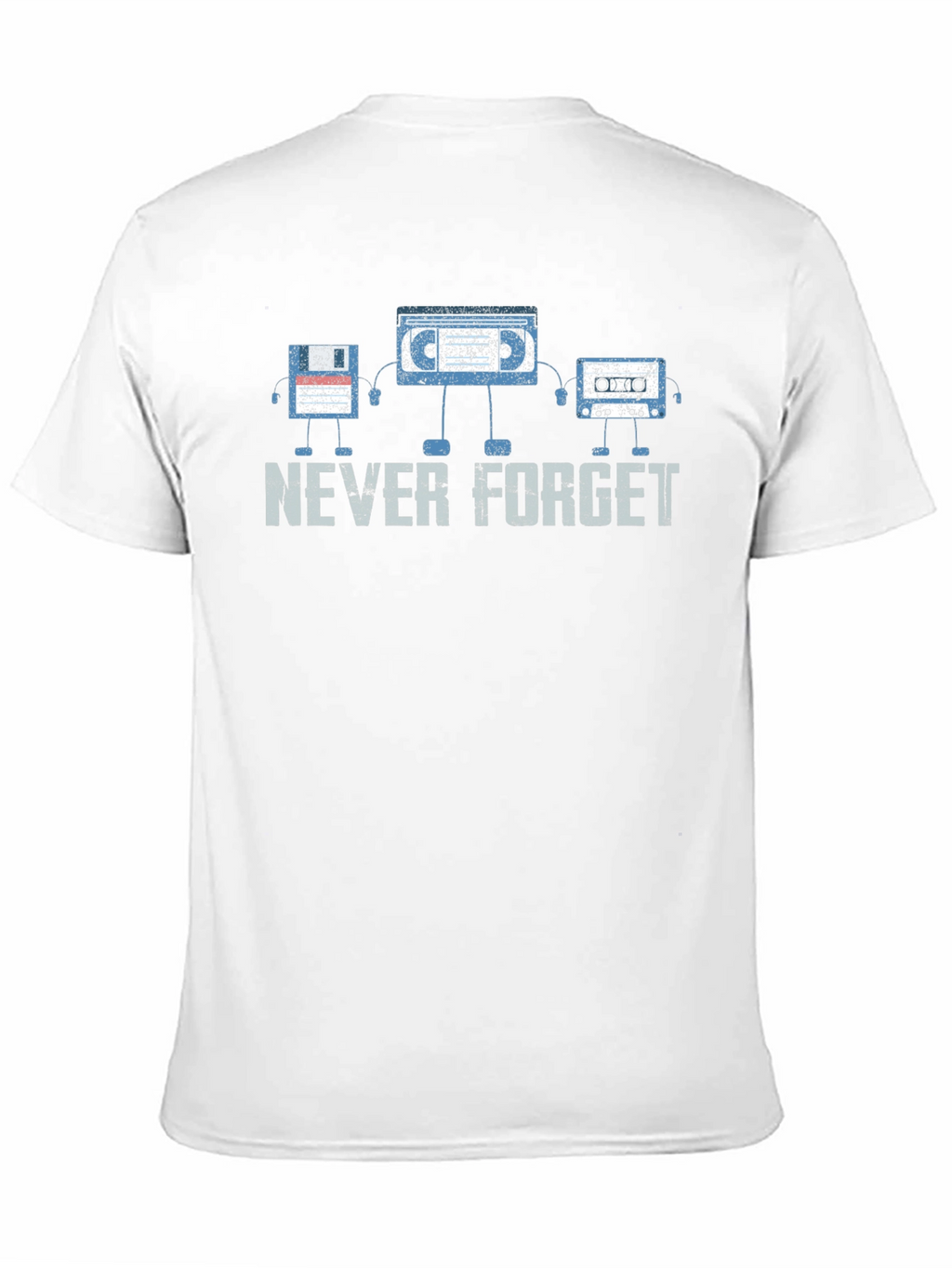 Retro Media T-Shirt - Never Forget