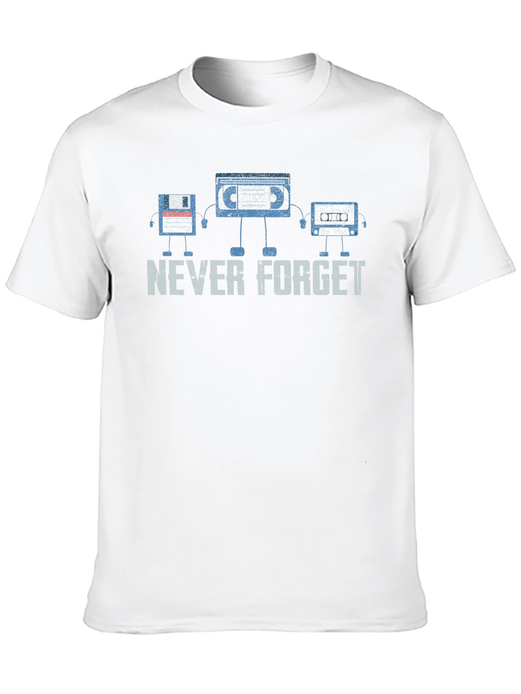 Retro Media T-Shirt - Never Forget