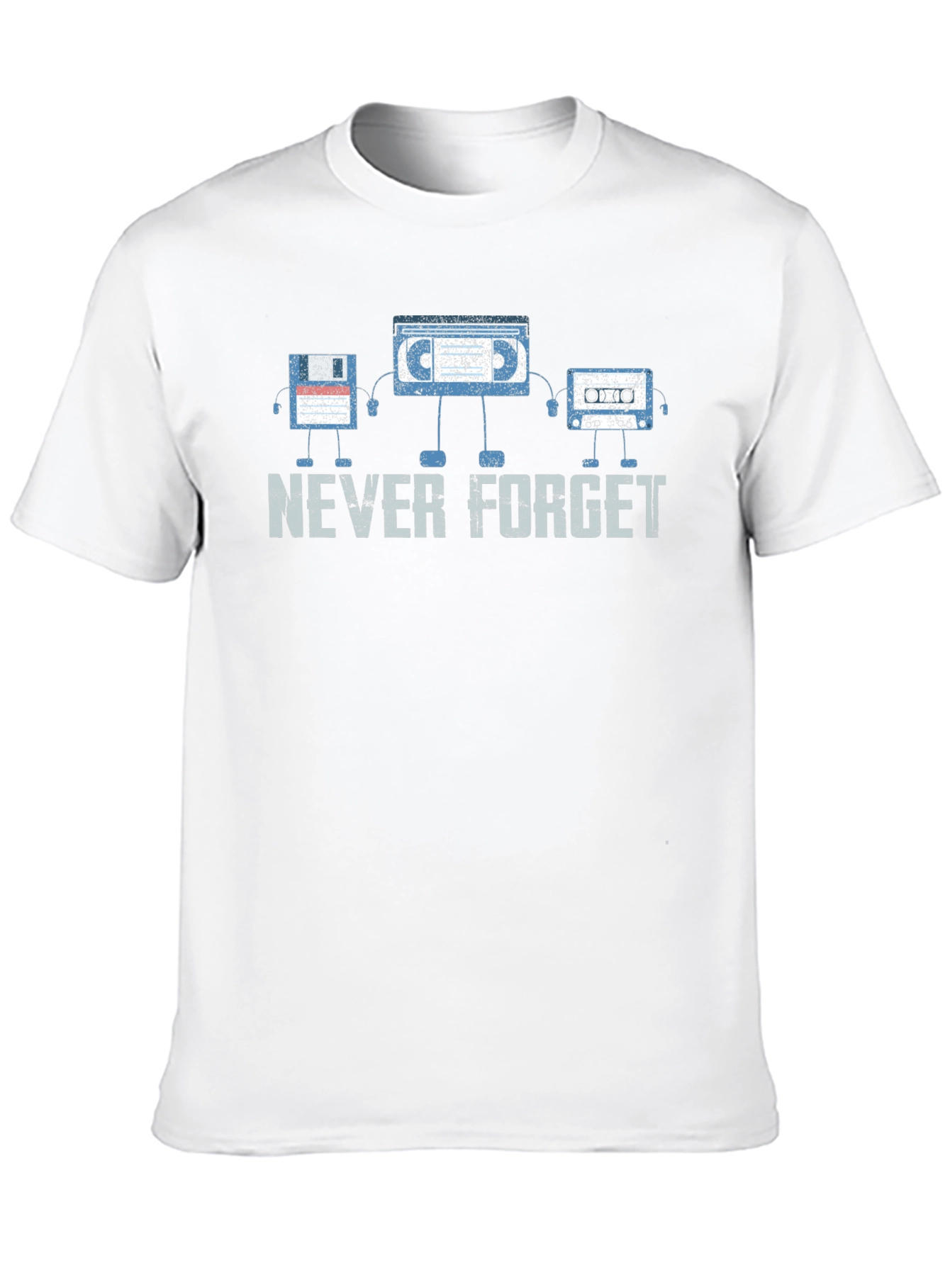 Retro Media T-Shirt - Never Forget