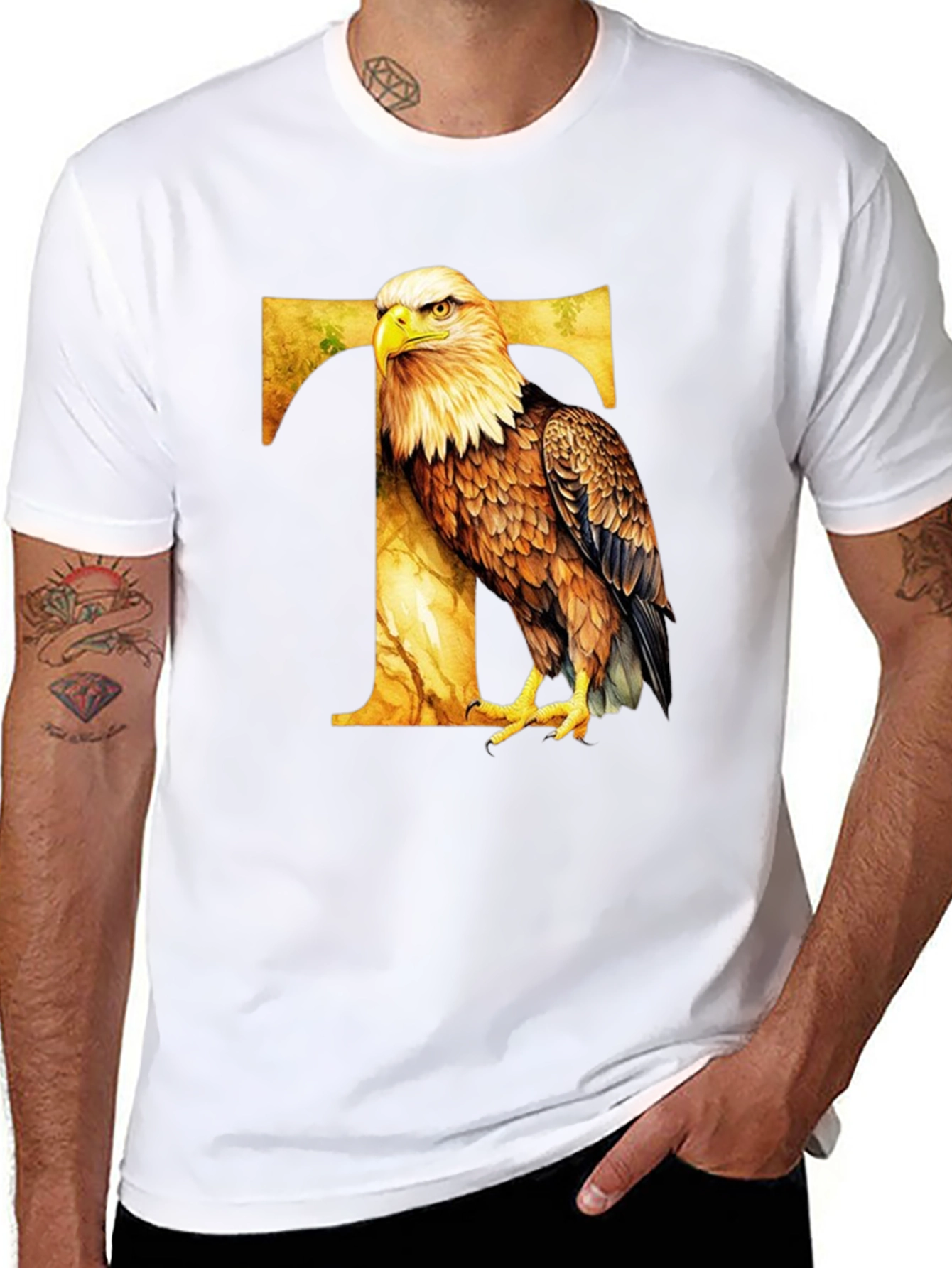 Eagle T-Shirt: Bold Graphic Tee for Nature Lovers
