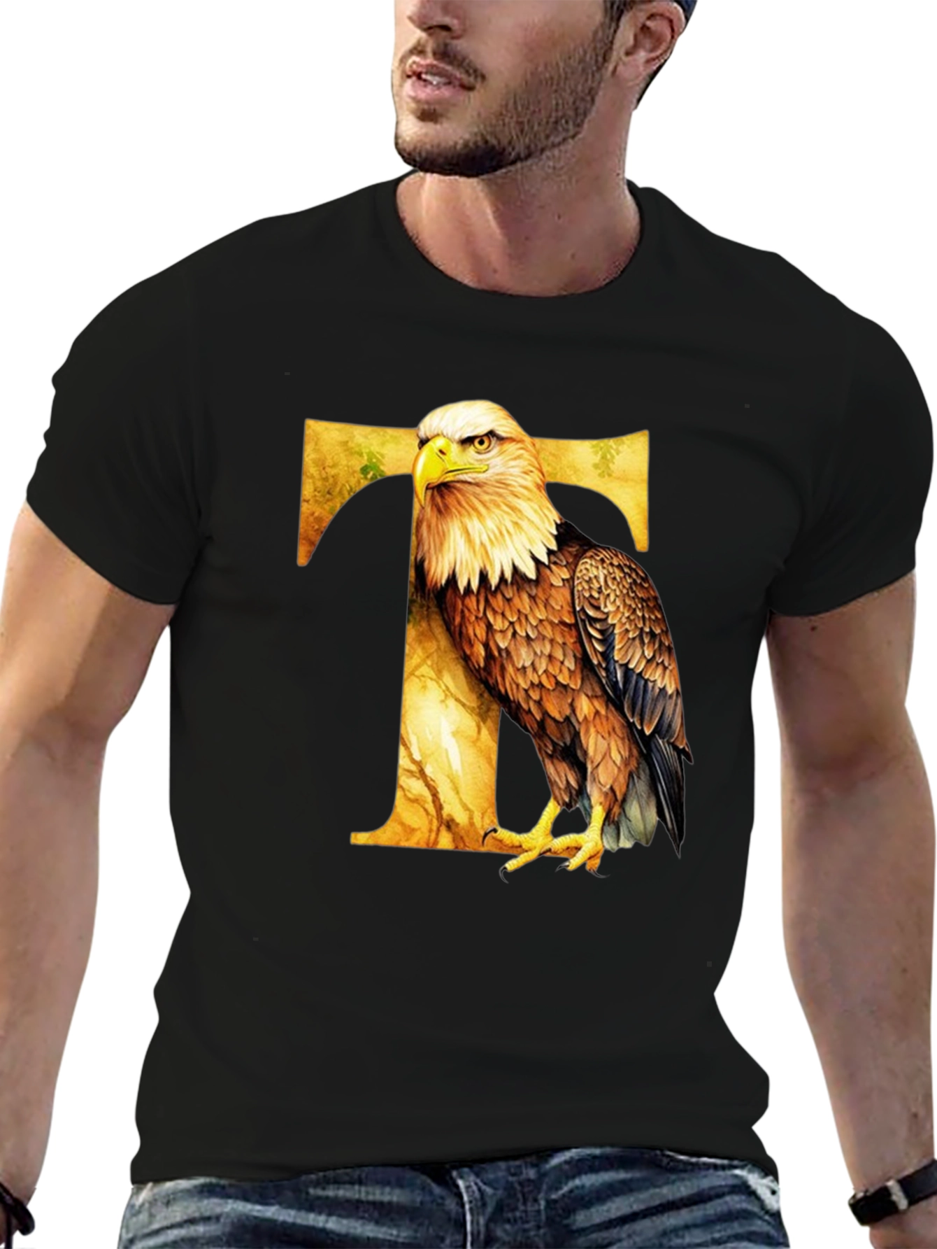 Eagle T-Shirt: Bold Graphic Tee for Nature Lovers