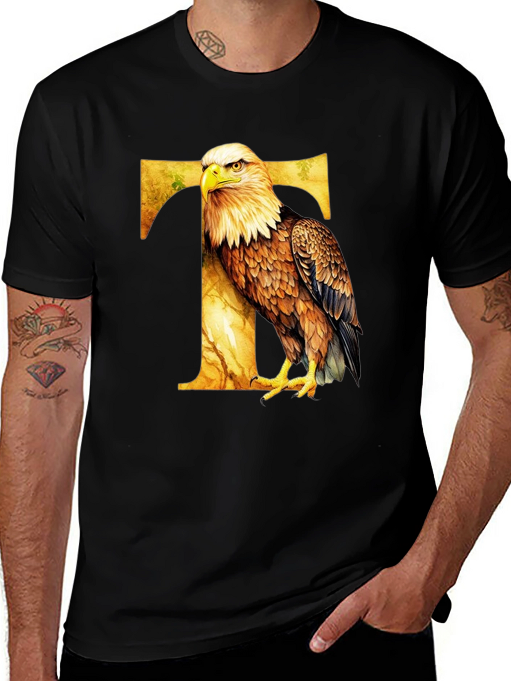 Eagle T-Shirt: Bold Graphic Tee for Nature Lovers