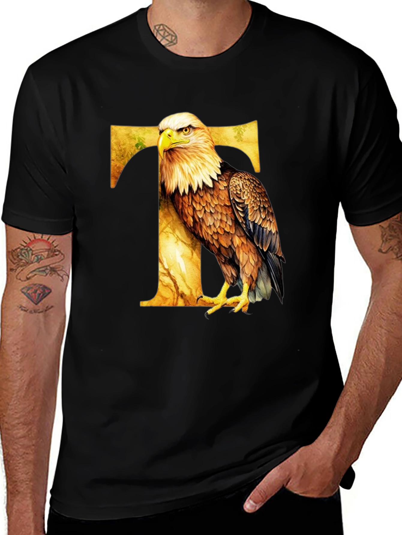 Eagle T-Shirt: Bold Graphic Tee for Nature Lovers