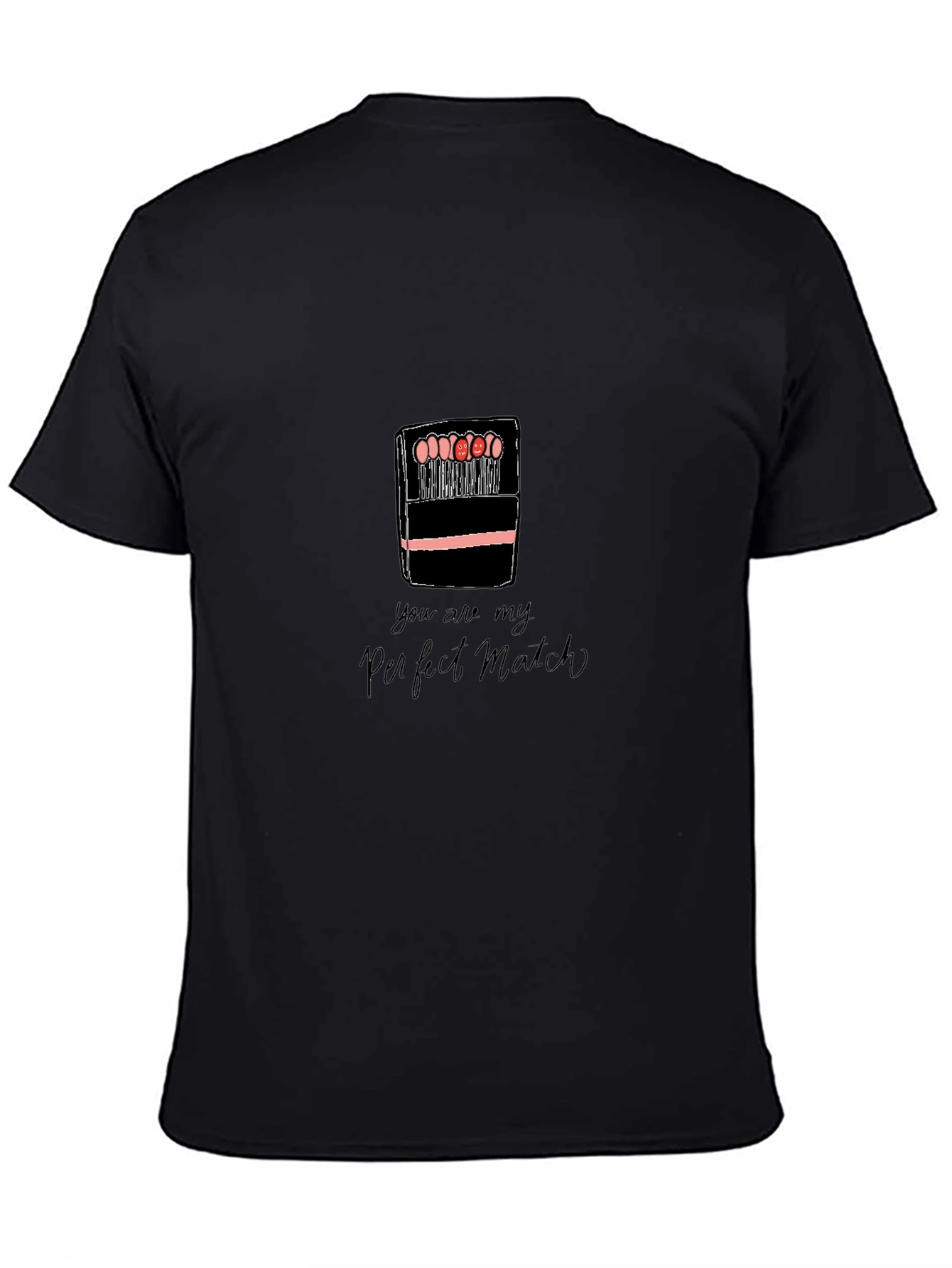 Perfect Match Graphic Tee - Romantic Cute Shirt