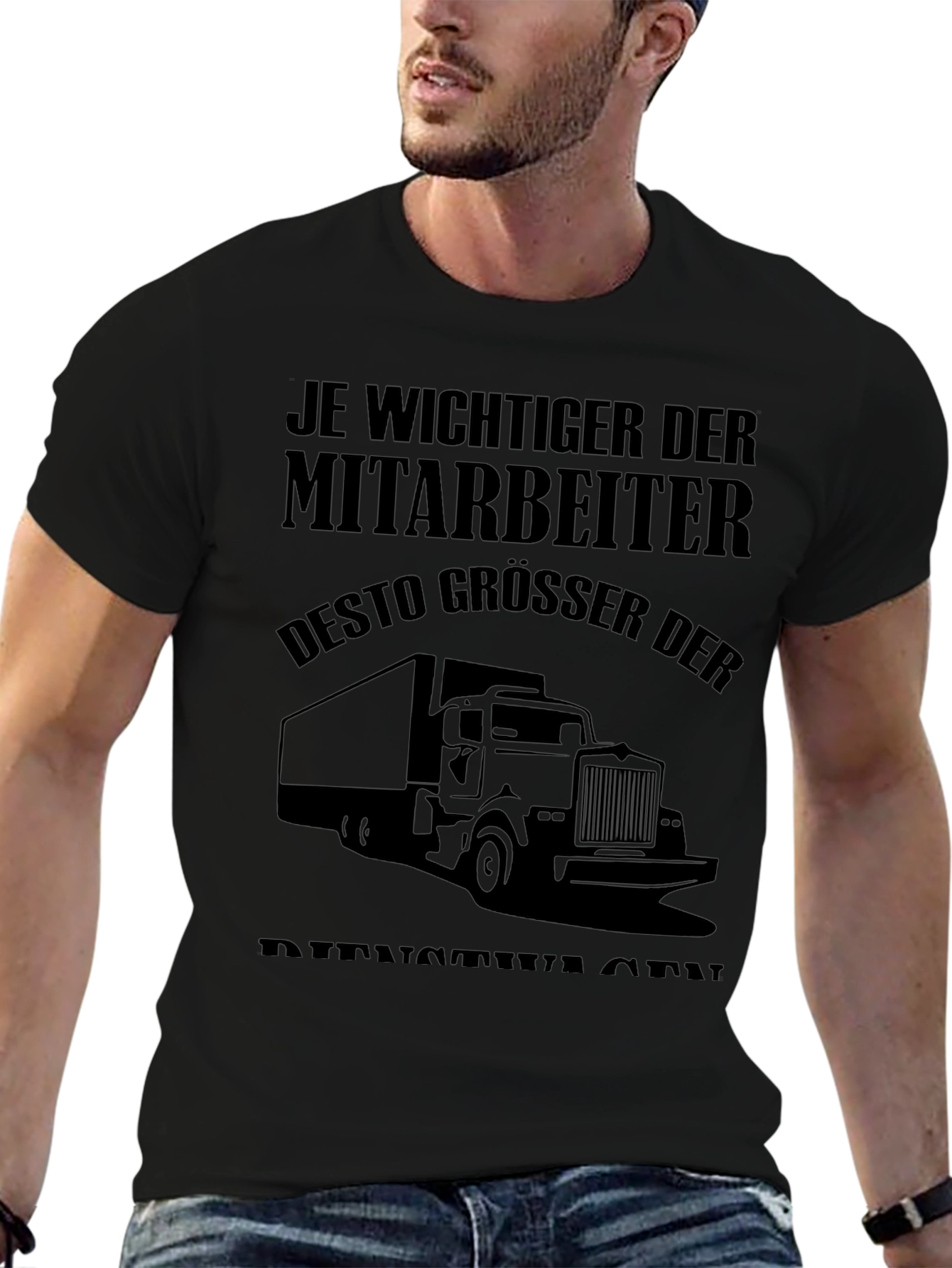 Truck Driver T-Shirt - Funny German Slogan Tee