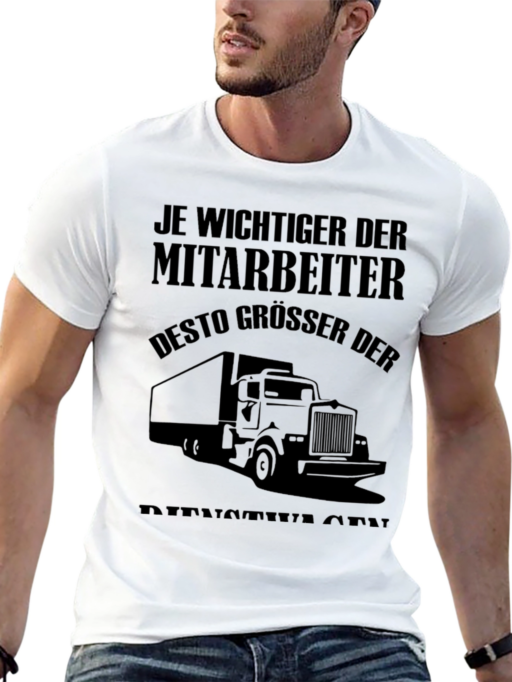 Truck Driver T-Shirt - Funny German Slogan Tee