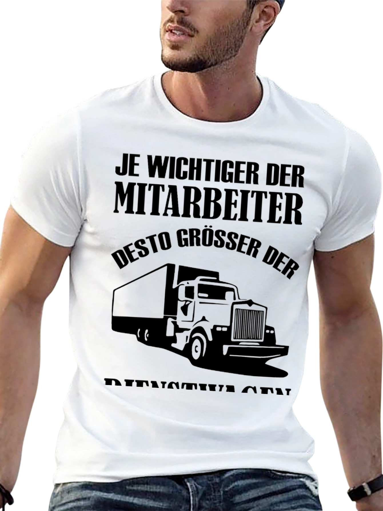 Truck Driver T-Shirt - Funny German Slogan Tee