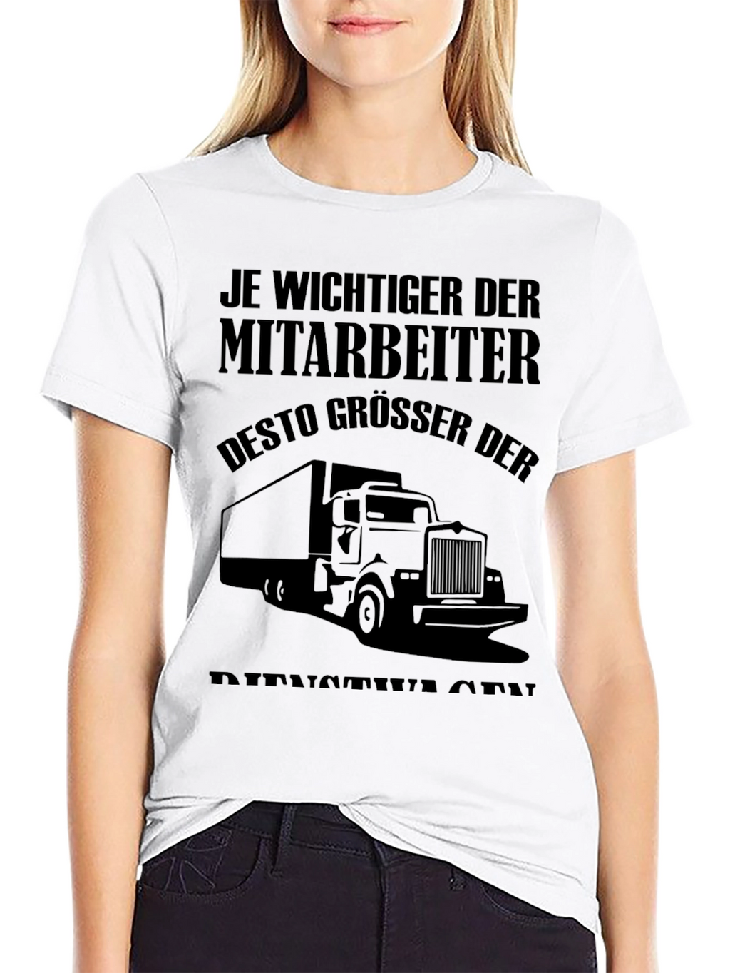 Truck Driver T-Shirt - Funny German Slogan Tee