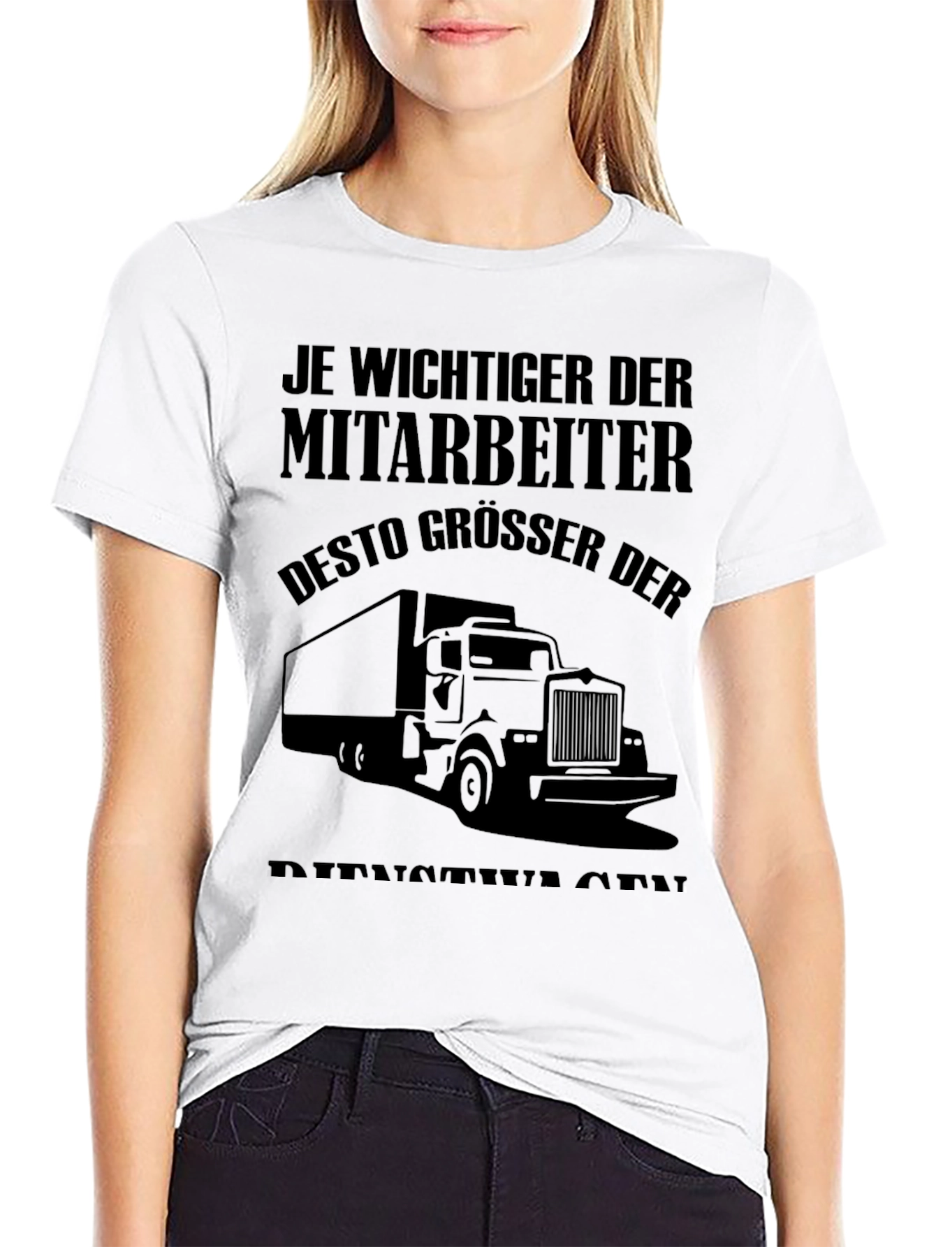 Truck Driver T-Shirt - Funny German Slogan Tee