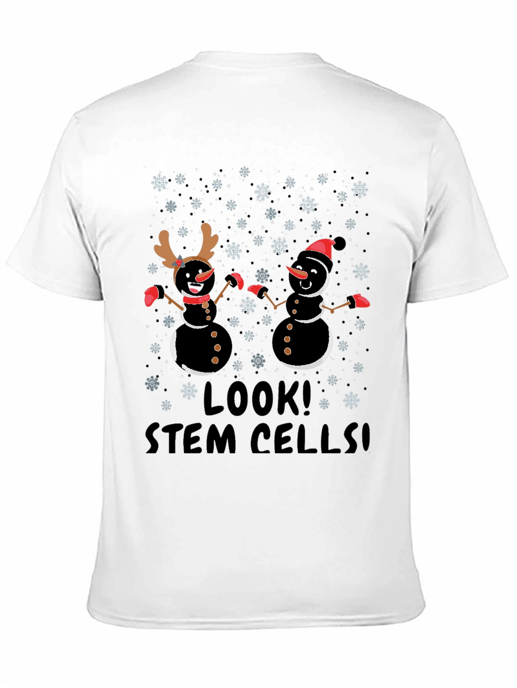 Look! Stem Cells! Funny Holiday Graphic T-Shirt
