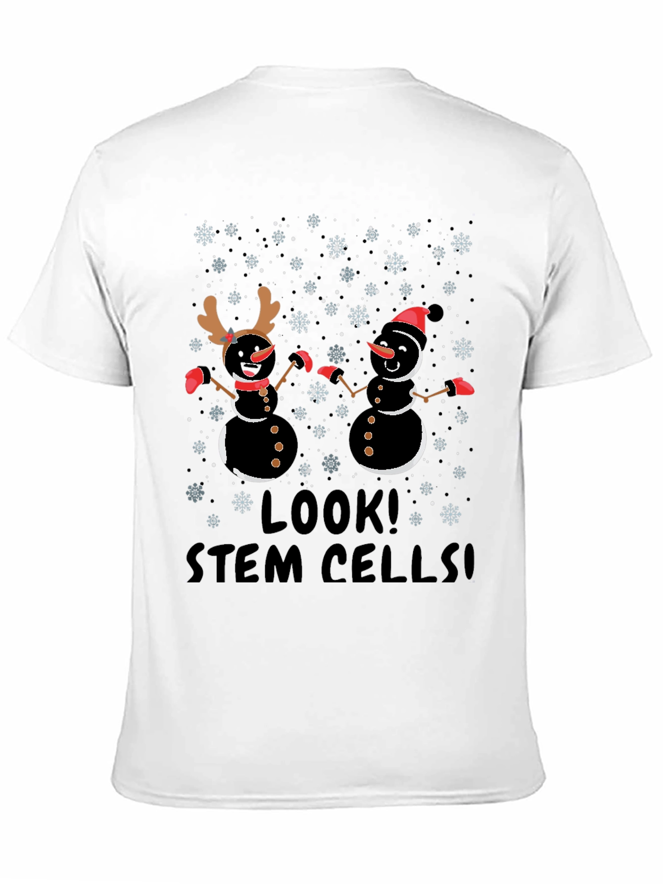 Look! Stem Cells! Funny Holiday Graphic T-Shirt