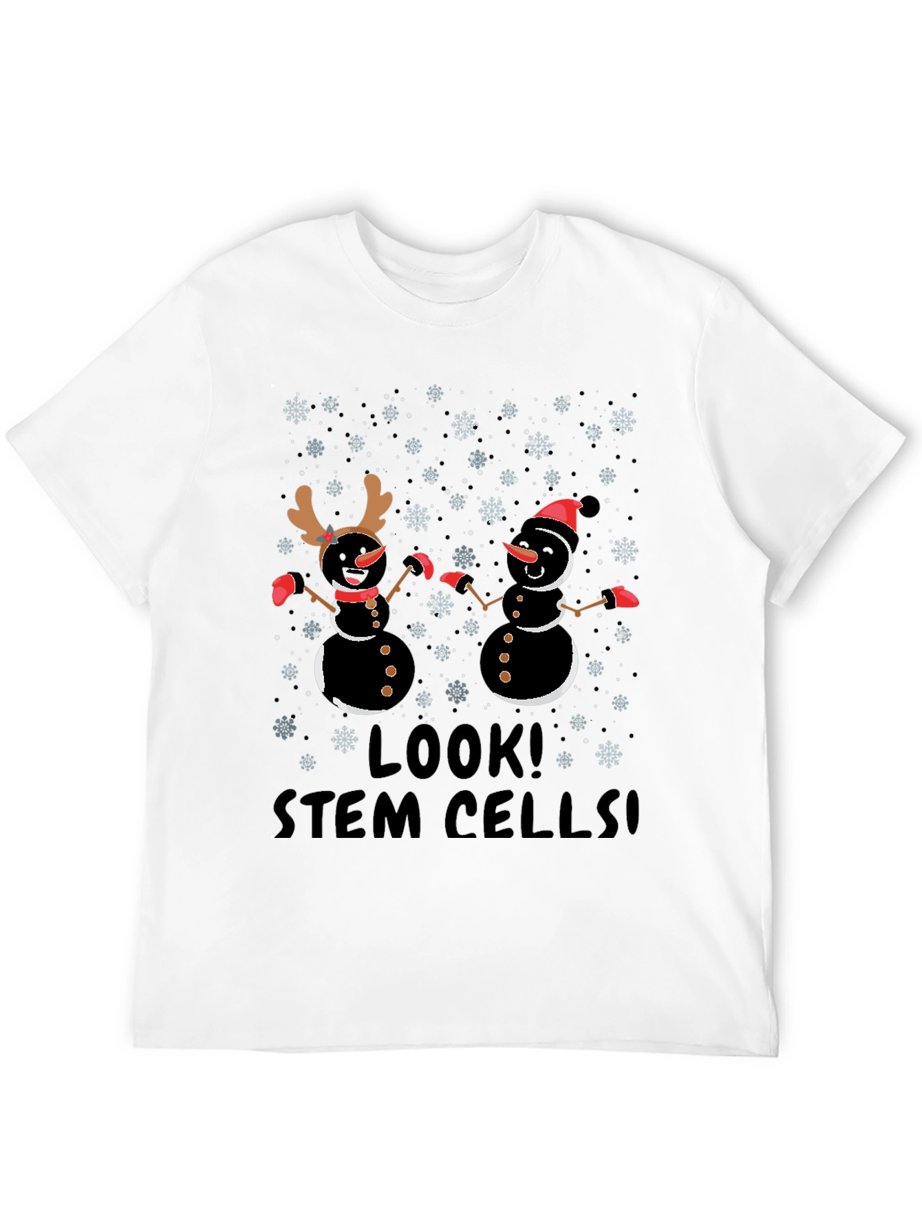 Look! Stem Cells! Funny Holiday Graphic T-Shirt