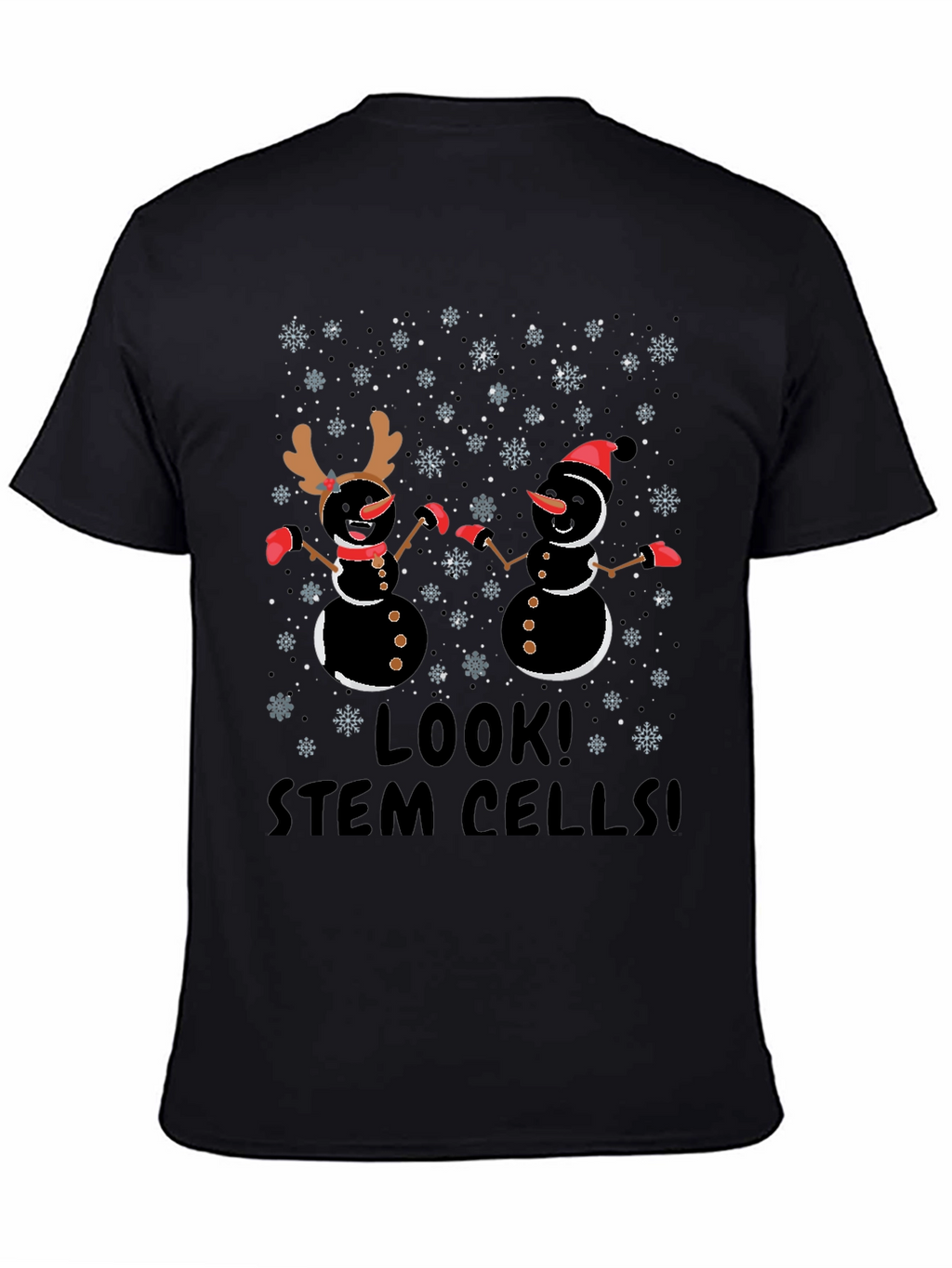 Look! Stem Cells! Funny Holiday Graphic T-Shirt