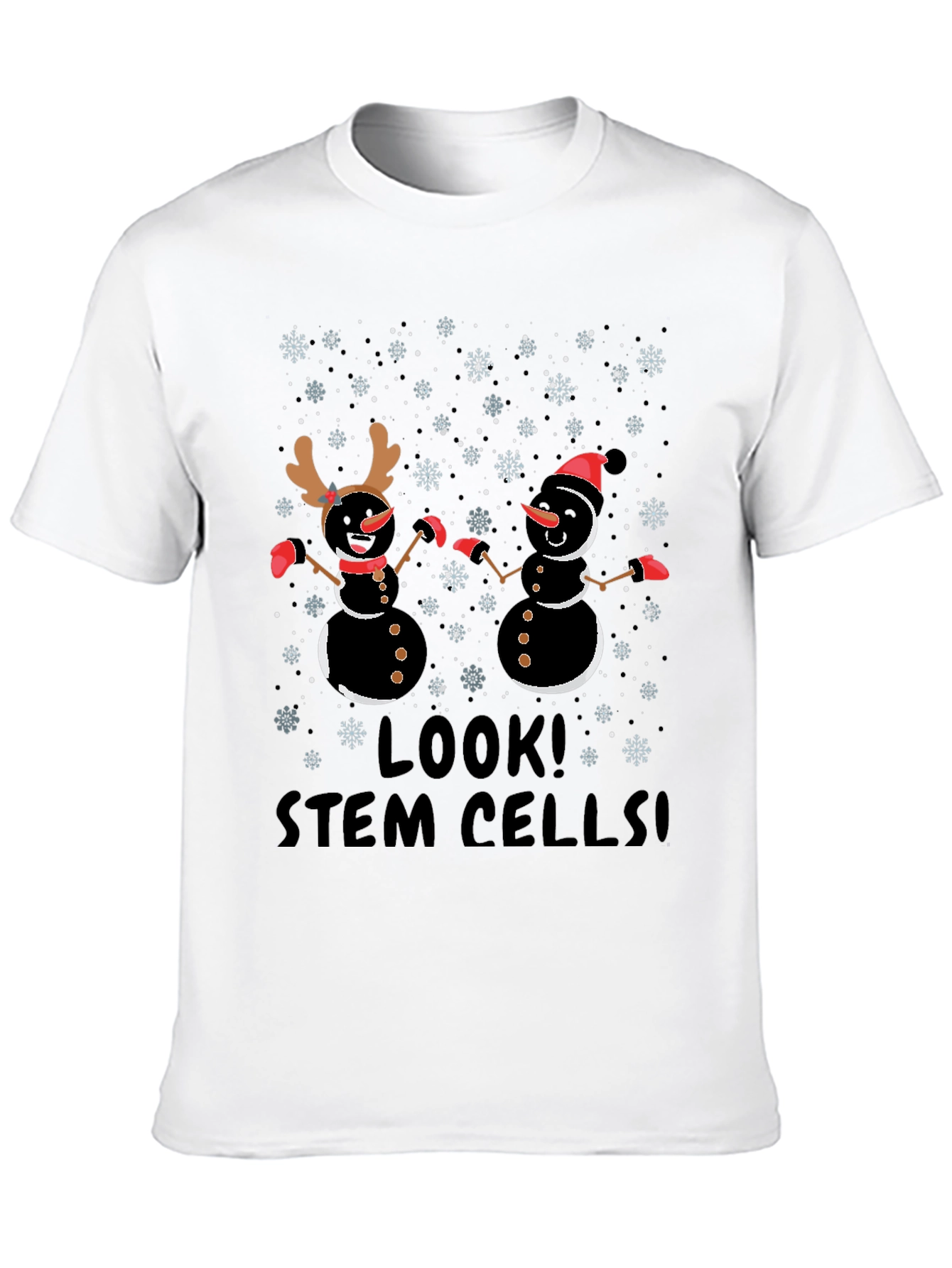 Look! Stem Cells! Funny Holiday Graphic T-Shirt