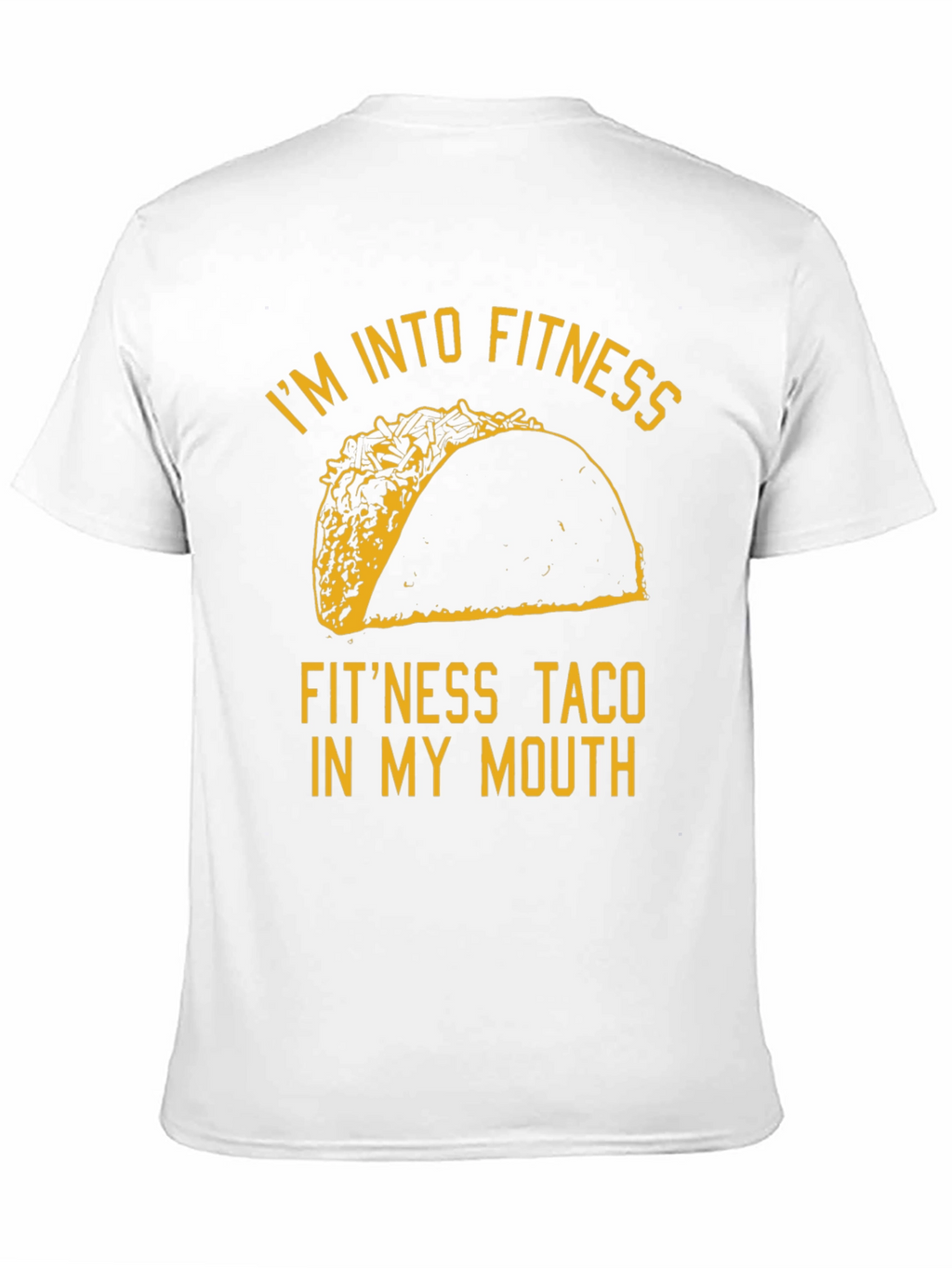 Fitness Taco Graphic Tee - Novelty Humor