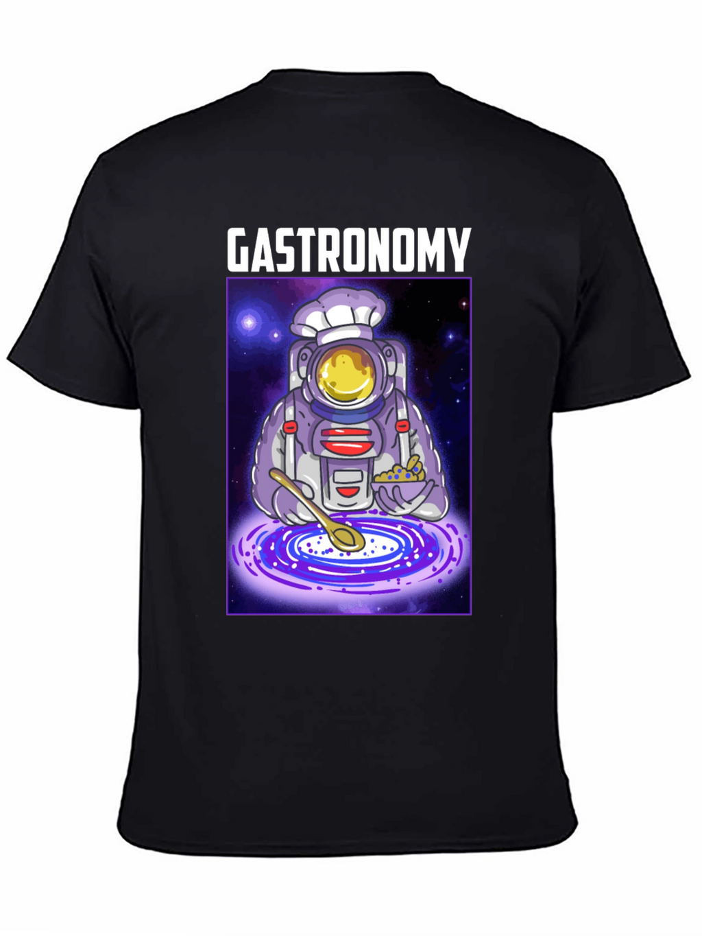 Gastronomy Astronaut Graphic T-Shirt