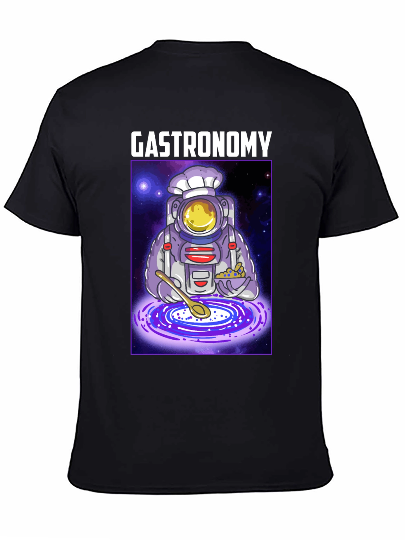 Gastronomy Astronaut Graphic T-Shirt
