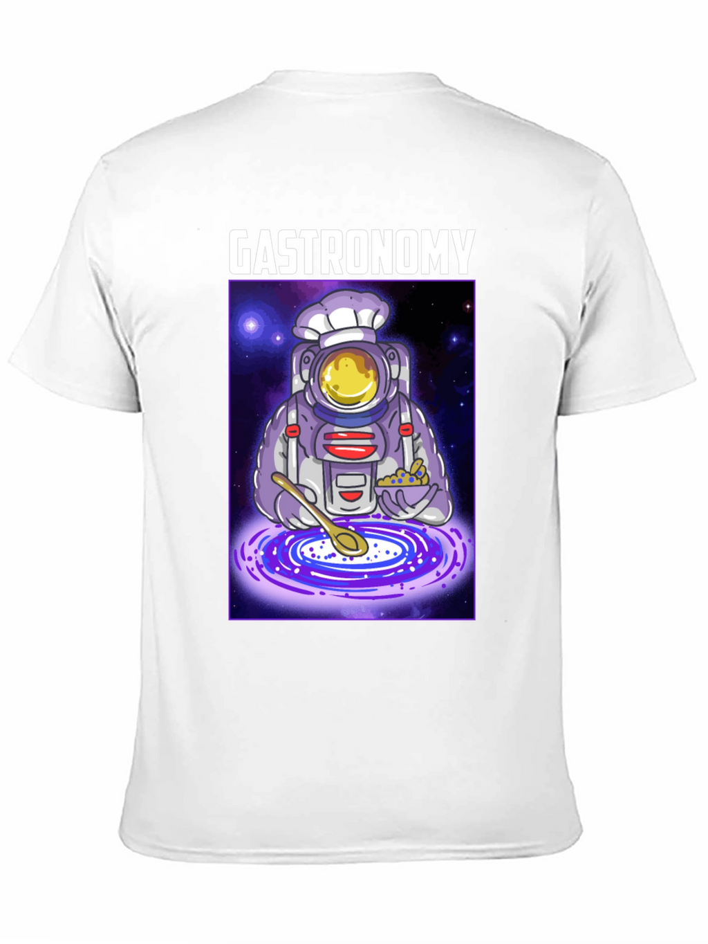 Gastronomy Astronaut Graphic T-Shirt