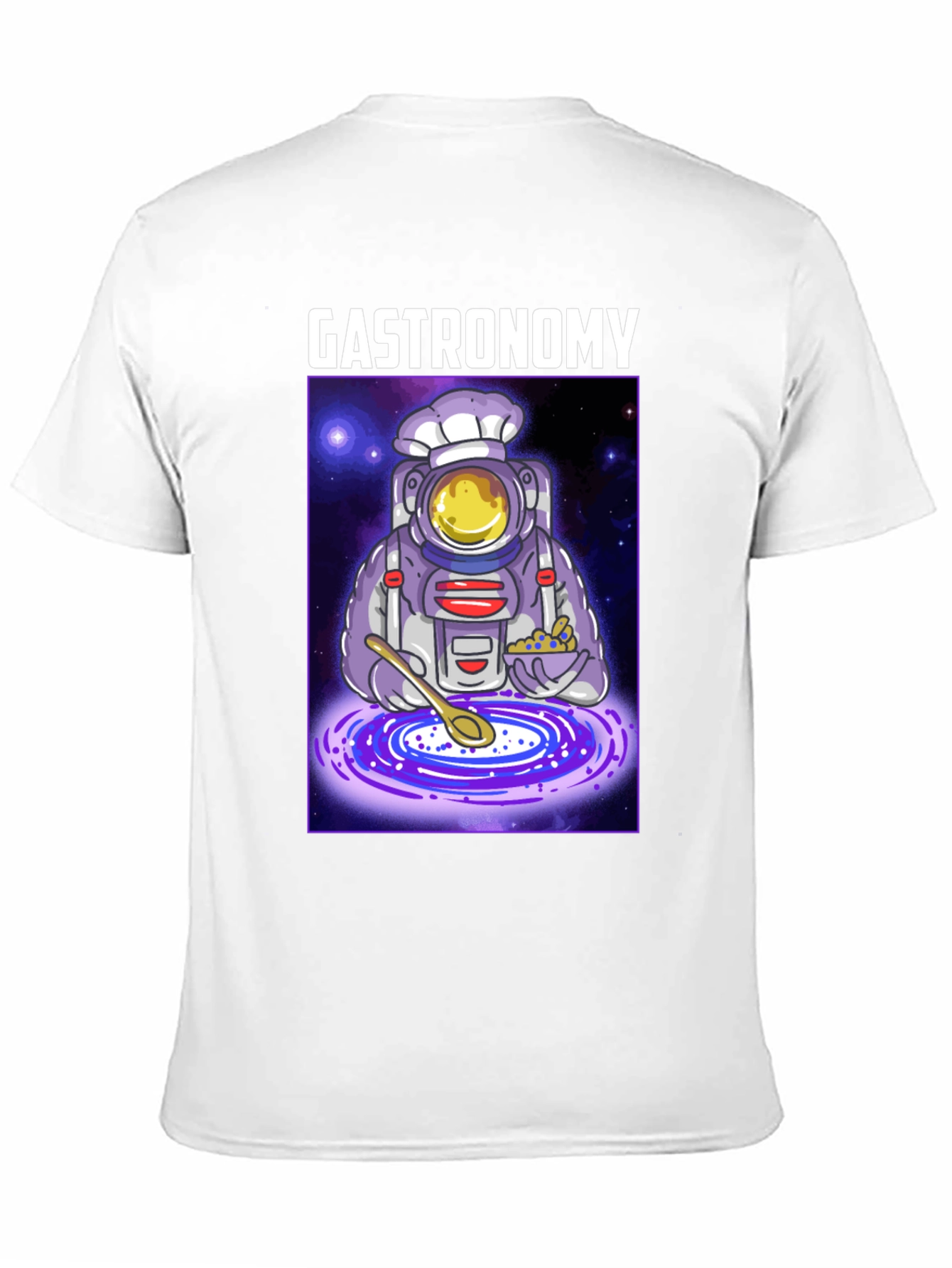 Gastronomy Astronaut Graphic T-Shirt