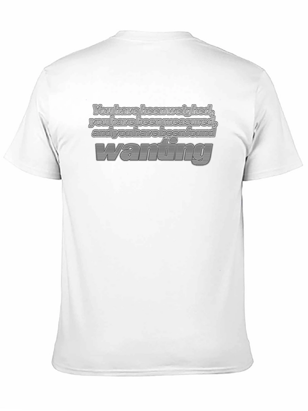 You Have Been Weighed Graphic T-Shirt