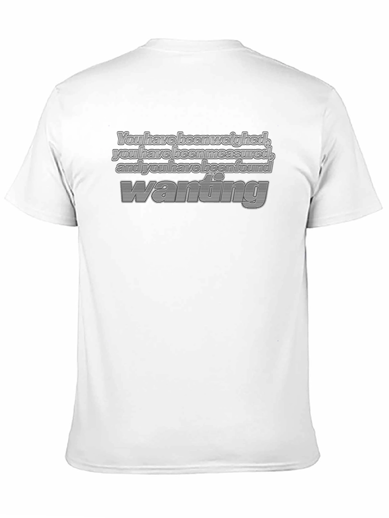 You Have Been Weighed Graphic T-Shirt