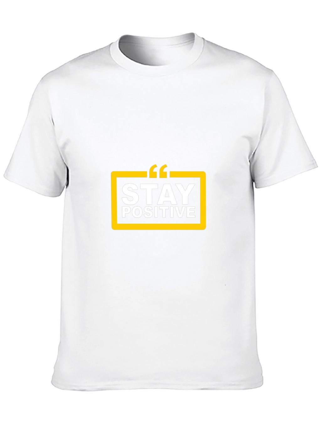 Stay Positive Black T-Shirt