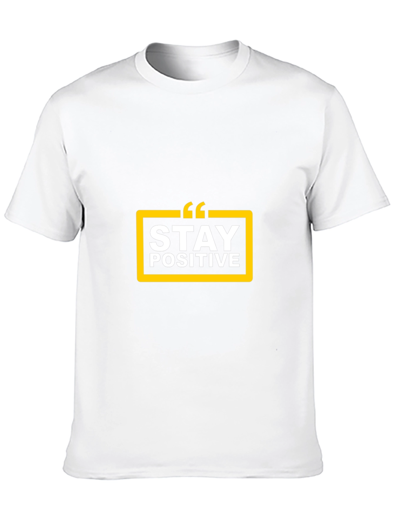 Stay Positive Black T-Shirt