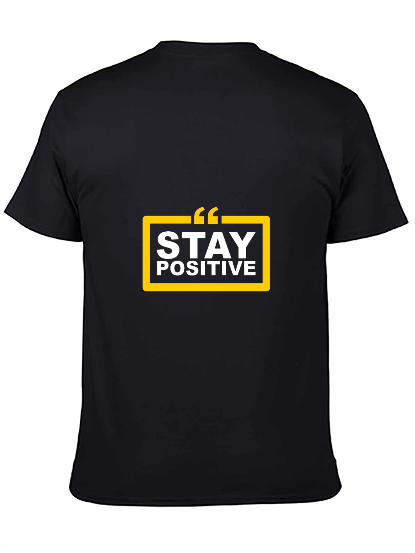 Stay Positive Black T-Shirt