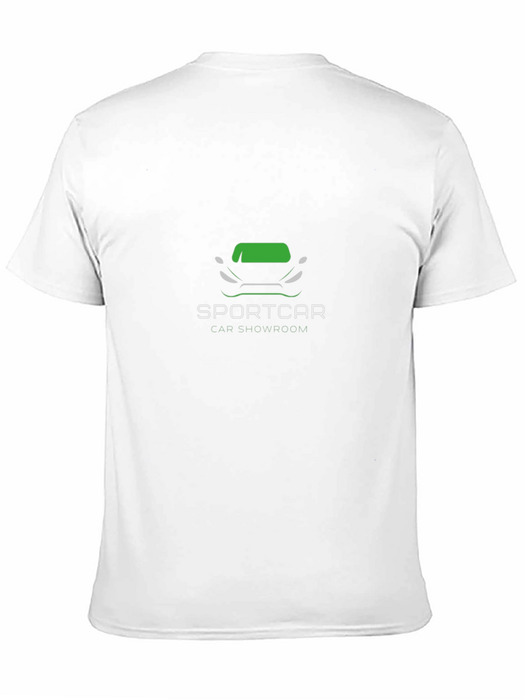 Sportcar Showroom Graphic Print Mens T-Shirt