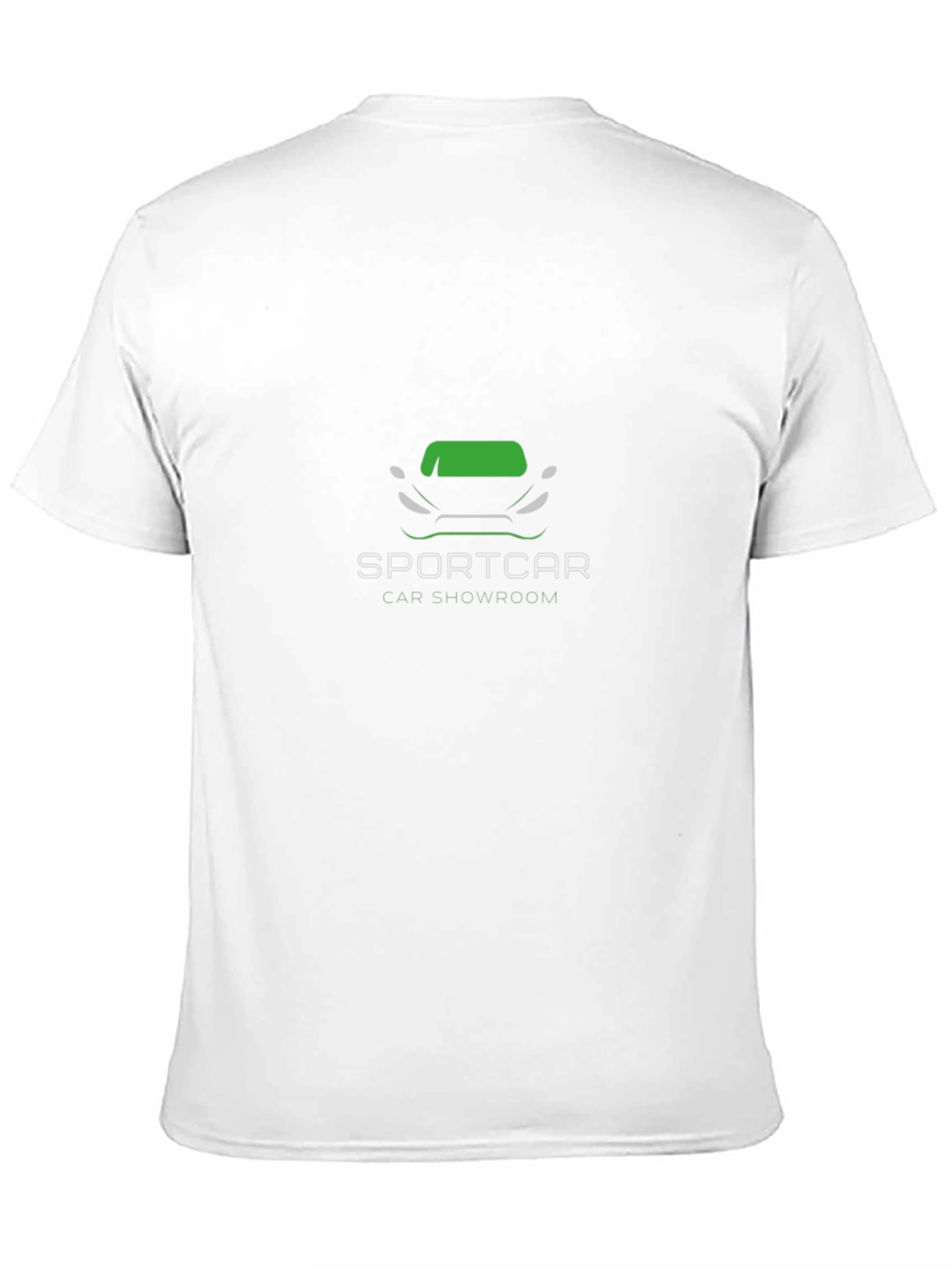 Sportcar Showroom Graphic Print Mens T-Shirt