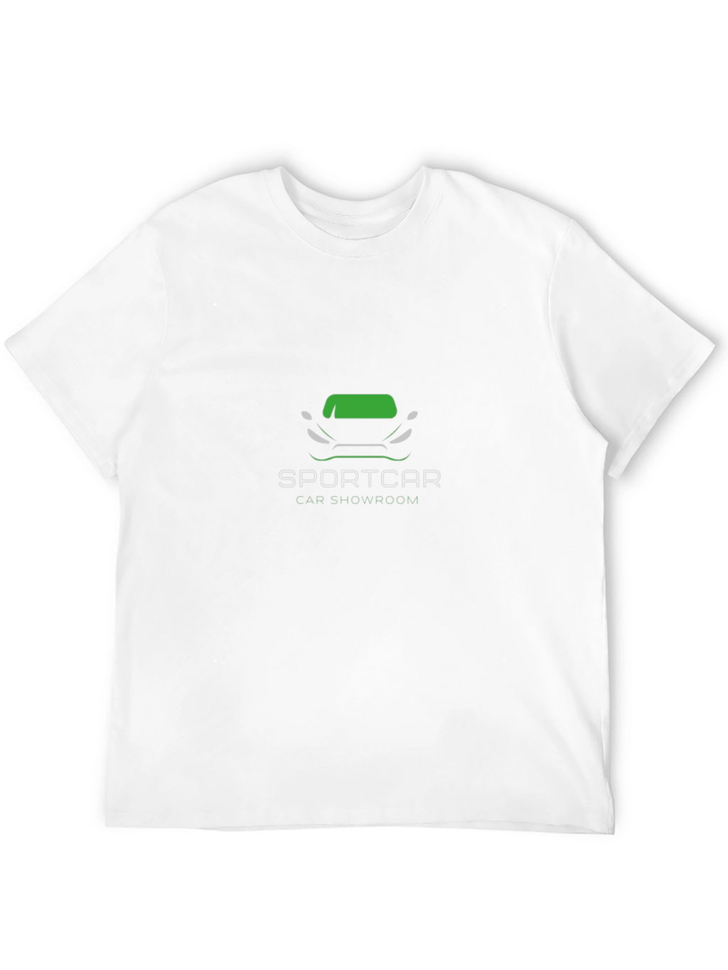 Sportcar Showroom Graphic Print Mens T-Shirt