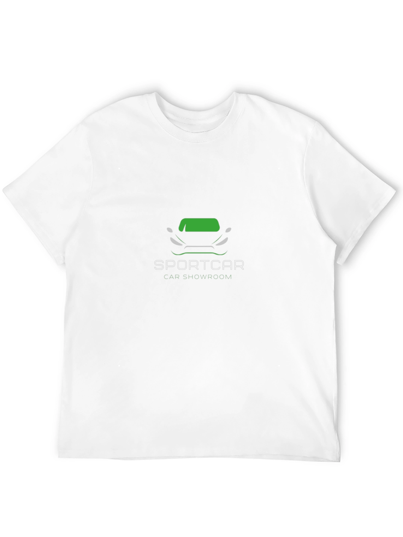 Sportcar Showroom Graphic Print Mens T-Shirt