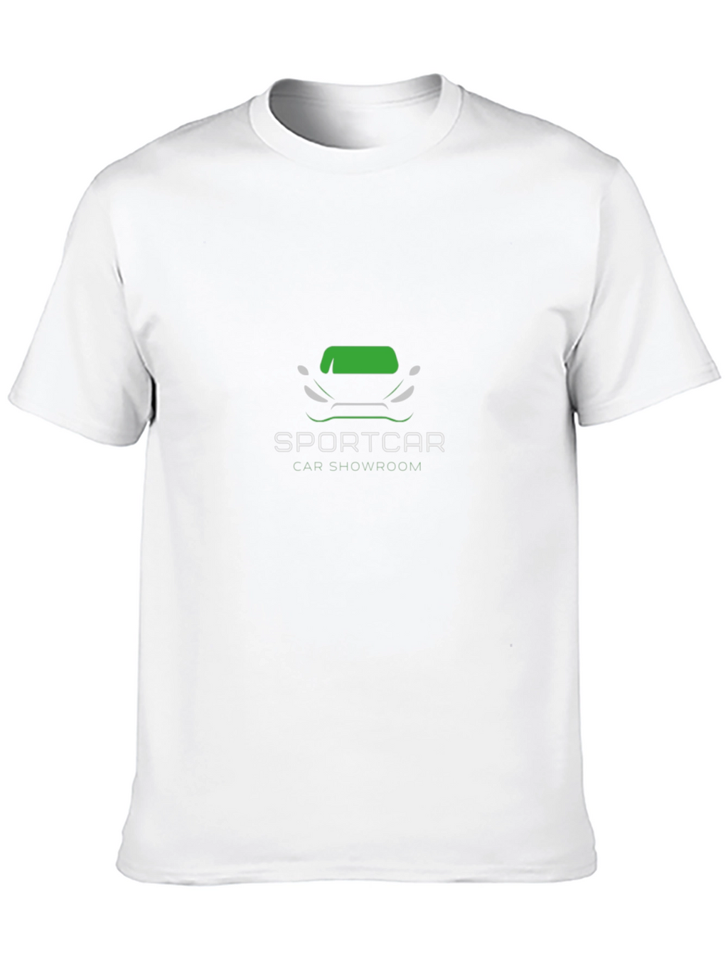 Sportcar Showroom Graphic Print Mens T-Shirt