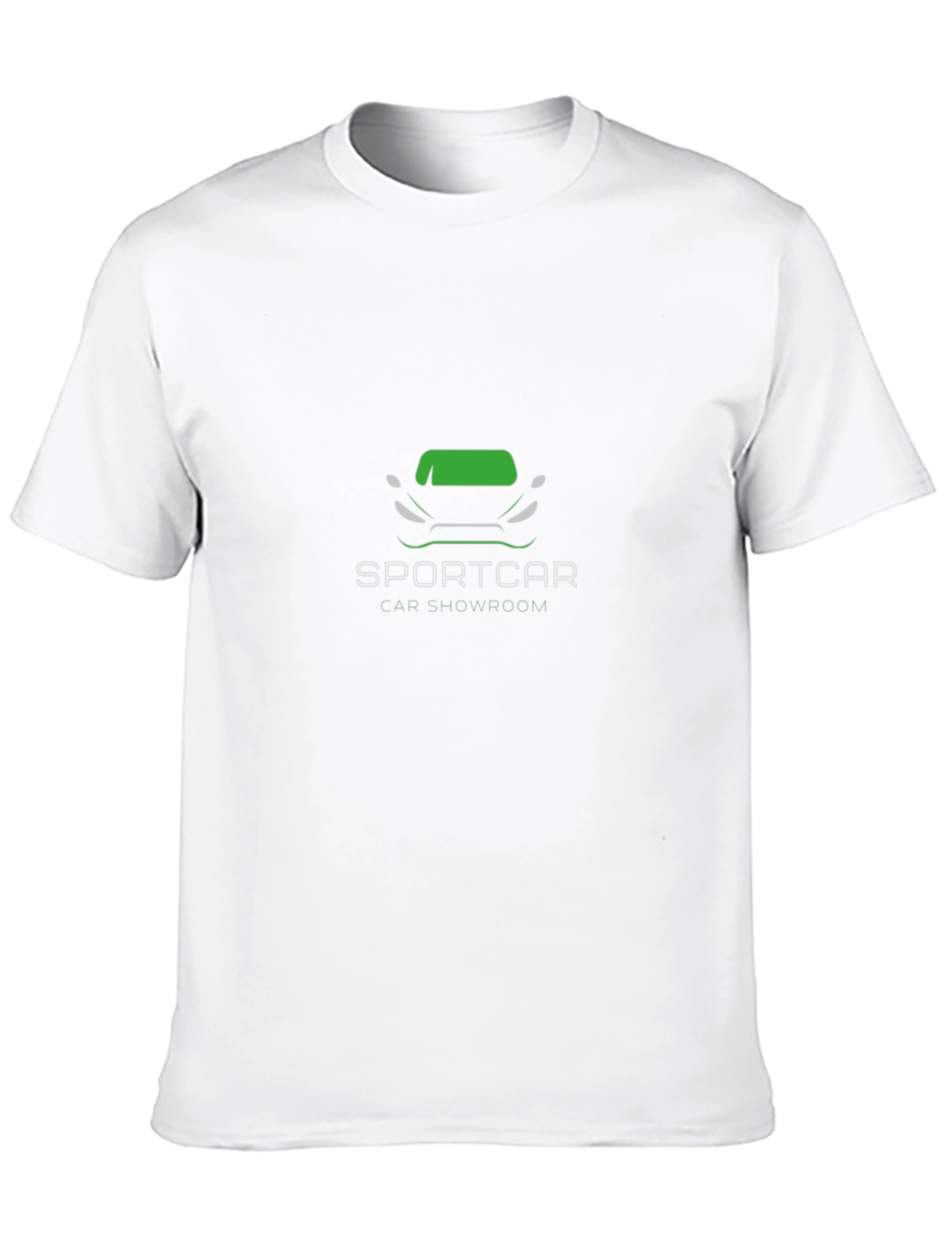 Sportcar Showroom Graphic Print Mens T-Shirt