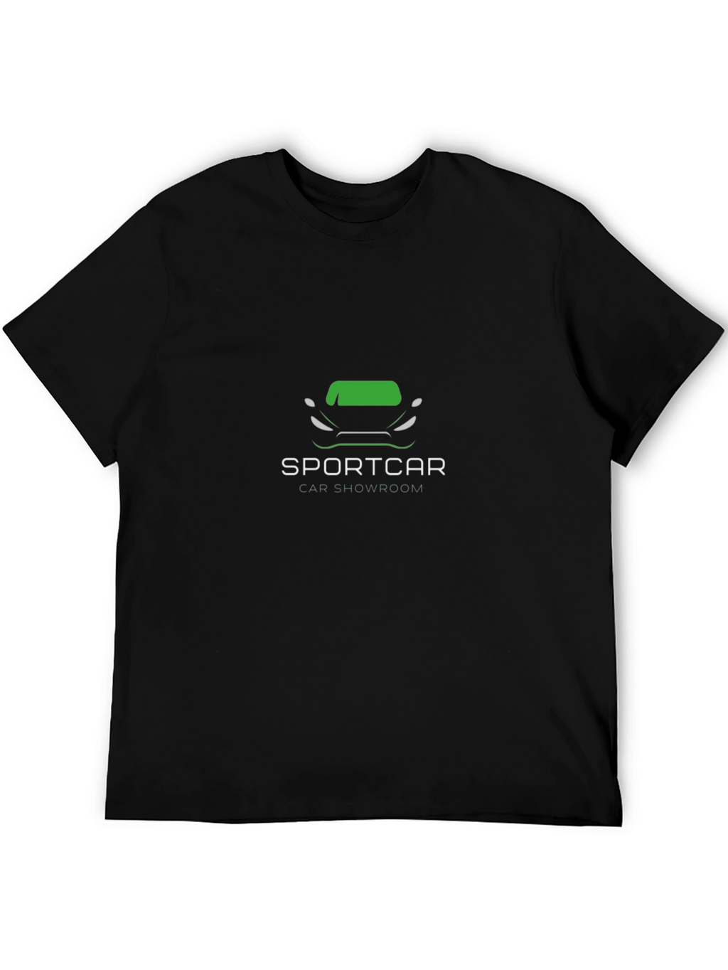 Sportcar Showroom Graphic Print Mens T-Shirt