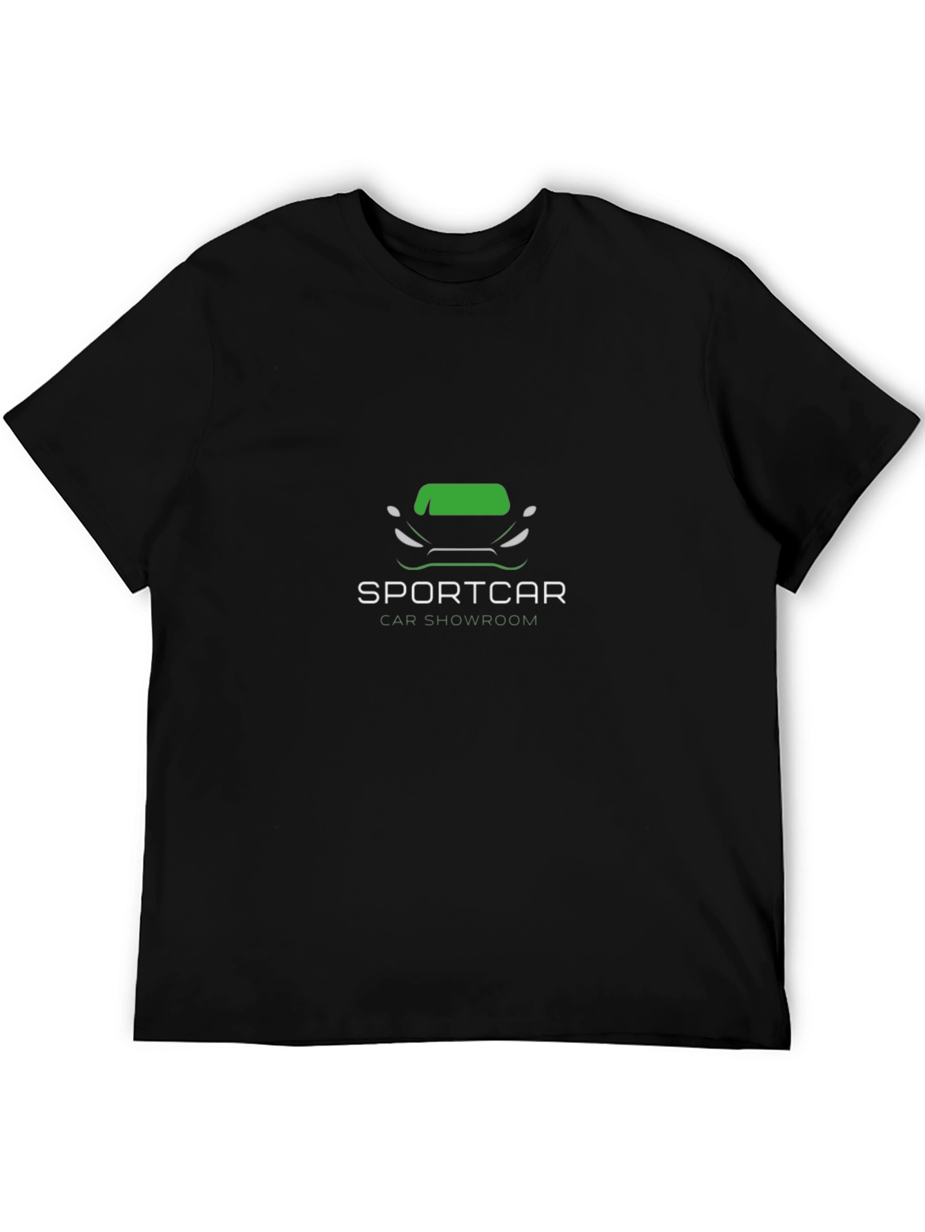 Sportcar Showroom Graphic Print Mens T-Shirt
