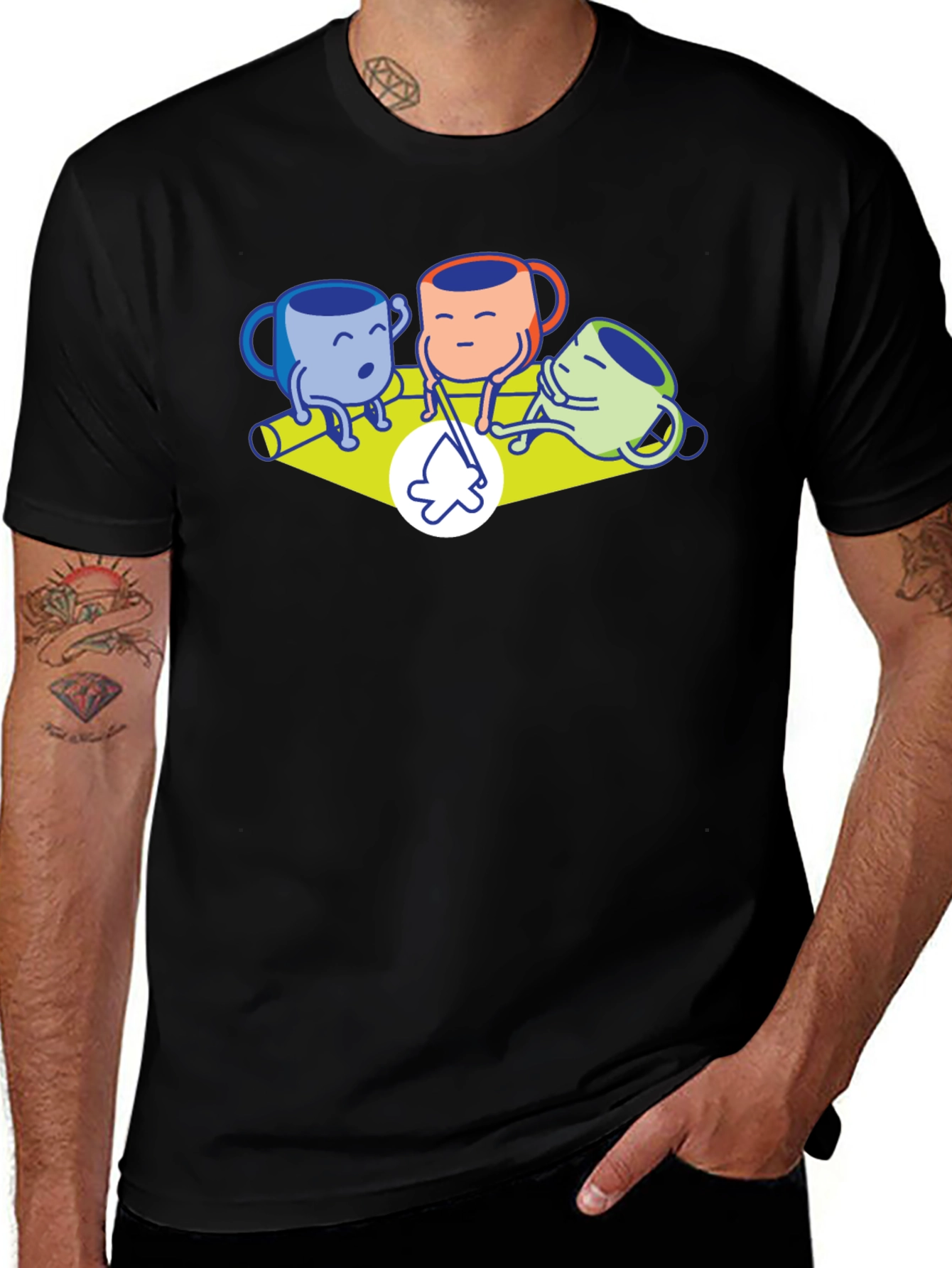 Campfire Coffee Crew Graphic Tee