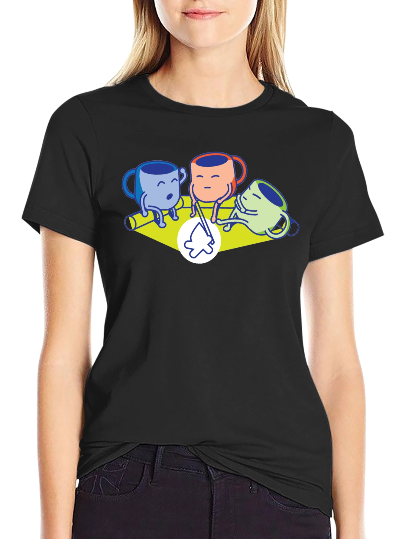Campfire Coffee Crew Graphic Tee