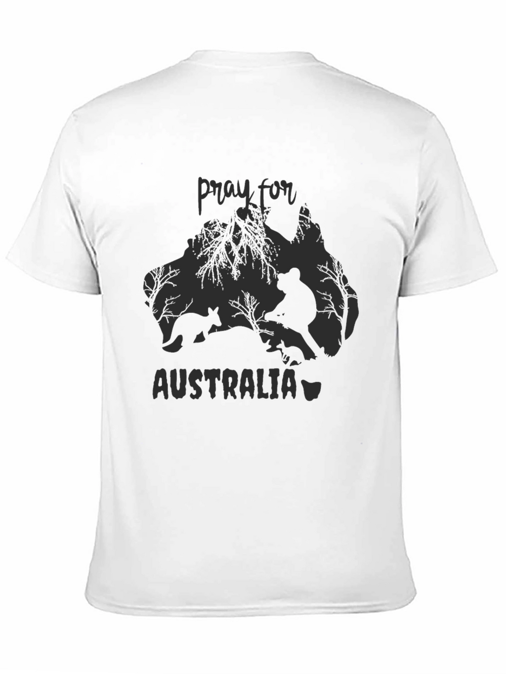 Pray for Australia Graphic T-Shirt